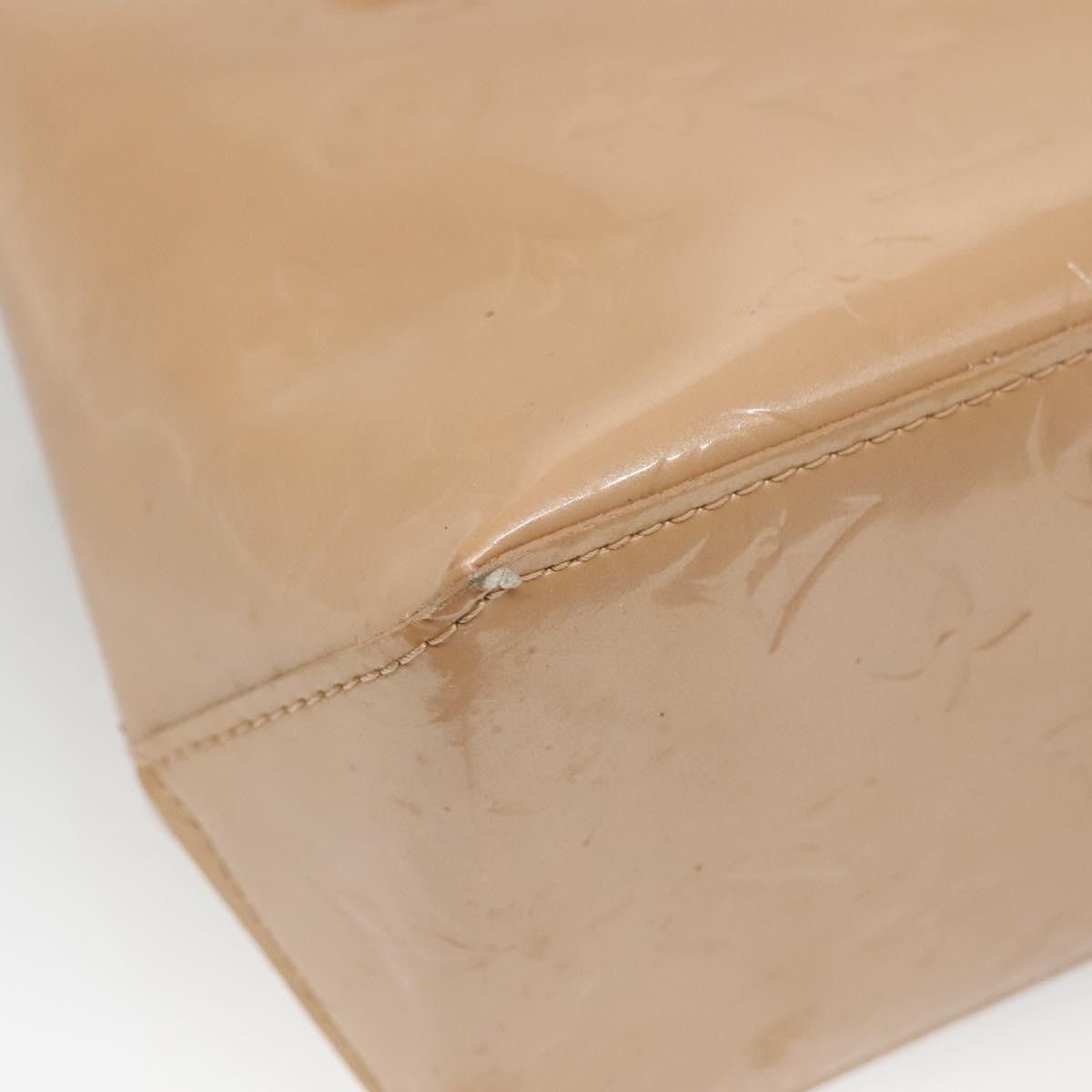 Louis Vuitton LOUIS VUITTON Monogram Vernis Reade PM Hand Bag Noisette Size ONE SIZE - 17 Thumbnail