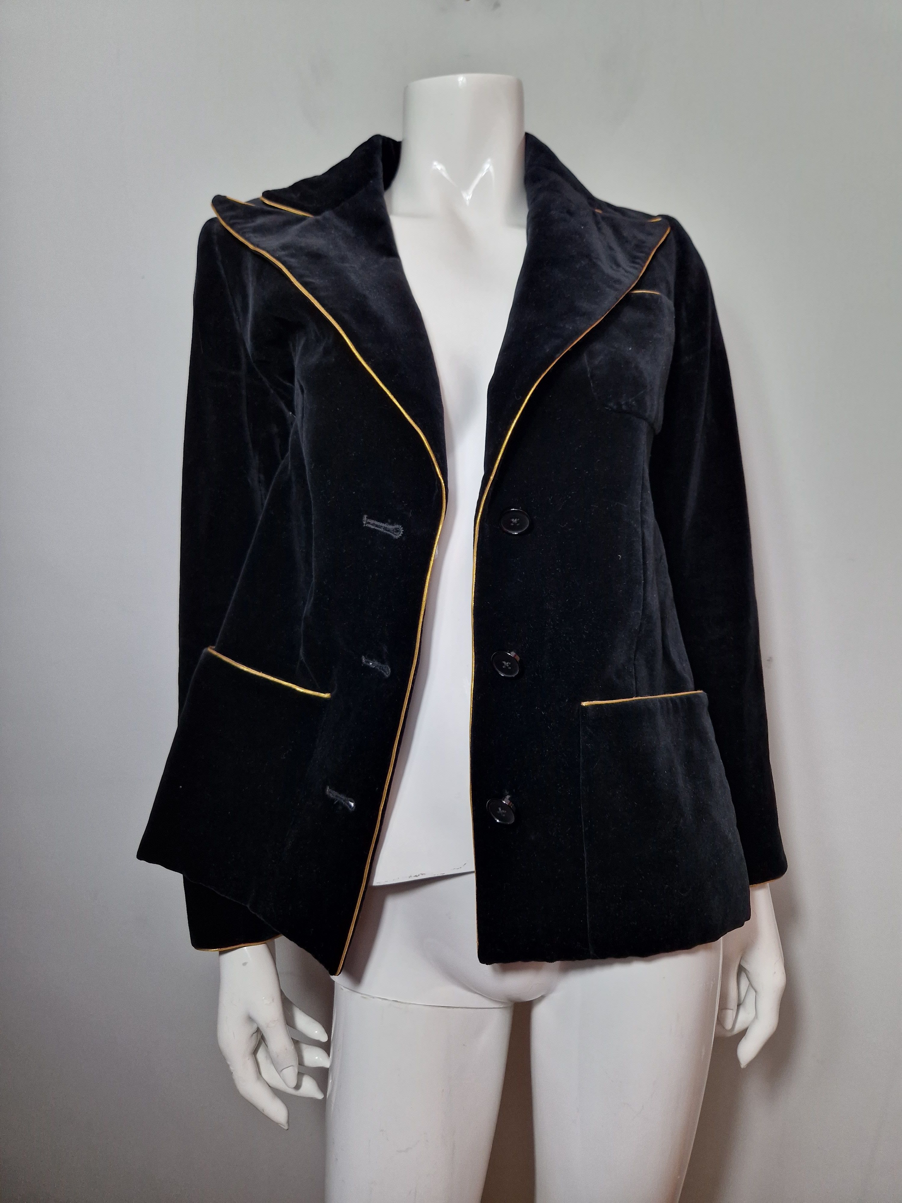Dior Dior 1960s velvet blazer Size S / US 4 / IT 40 - 4 Thumbnail