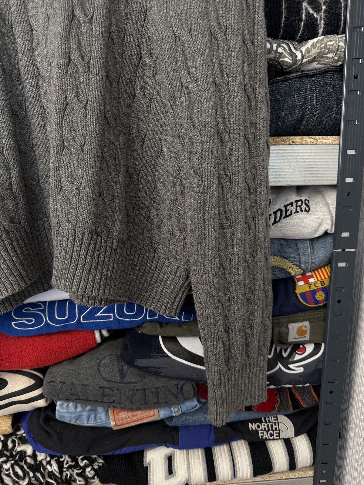 Polo Ralph Lauren Polo Ralph Lauren Cable Knit Blue Sweater Jumper Old money Size US XL / EU 56 / 4 - 5 Thumbnail