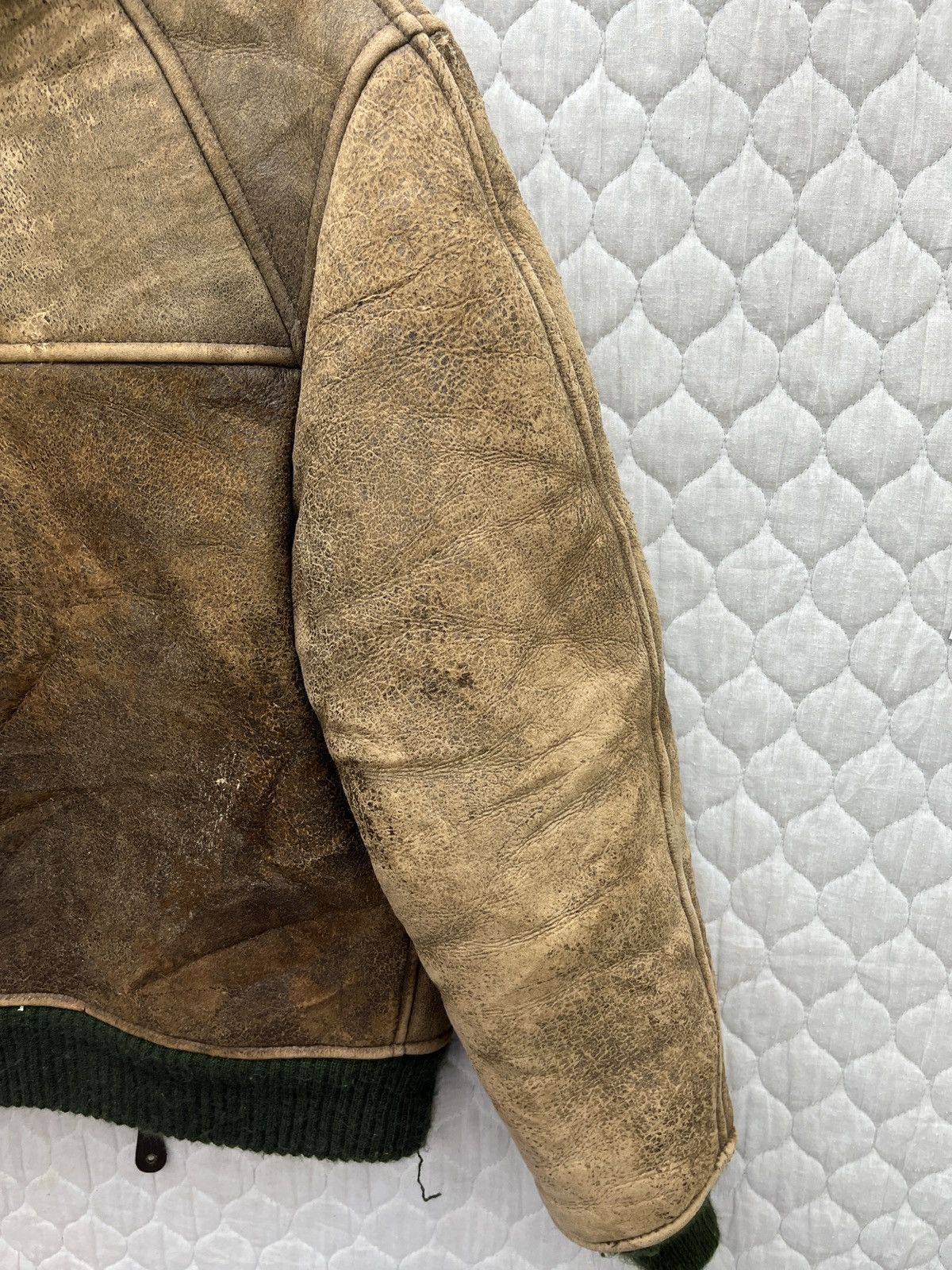 Avirex 🔥🔥🔥STEALS VTG AVIREX B-6 SHEEP SKIN LEATHER JACKET Size US S / EU 44-46 / 1 - 9 Thumbnail