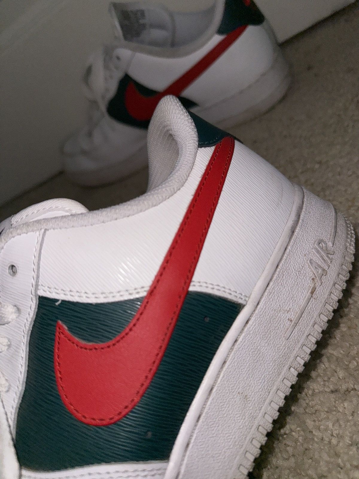 Nike Nike iD “Gucci” Air Force One Size US 11 / EU 44 - 8 Thumbnail