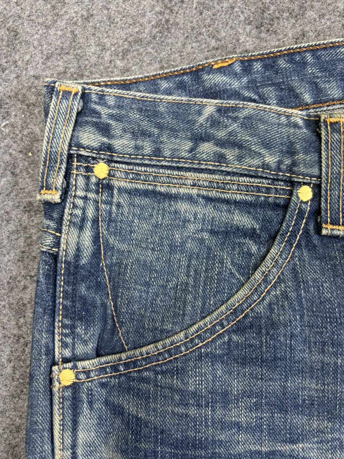 Vintage Vintage 90s Wrangler Rodeo Taylor Issue Gripper Zipper F943 Size US 33 - 5 Thumbnail