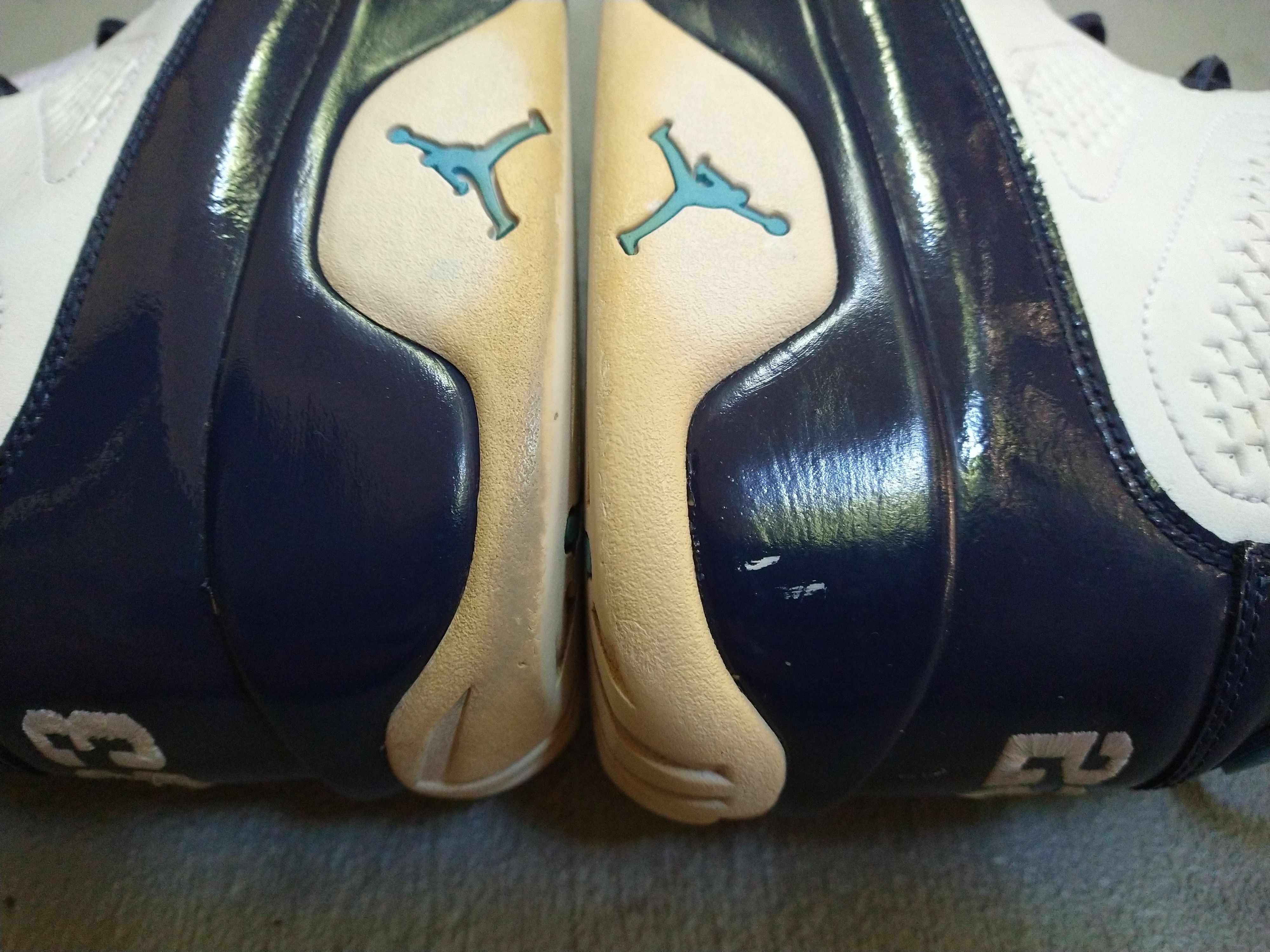 Jordan Brand Nike Air Jordan 9 Retro Pearl Blue Size 13 302370-145 Size US 13 / EU 46 - 10 Thumbnail