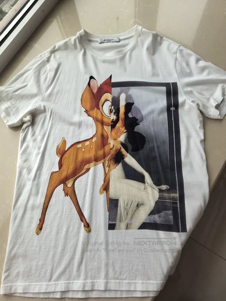Other Givenchy Bambi print T-shirt Size US S / EU 44-46 / 1 - 1 Thumbnail