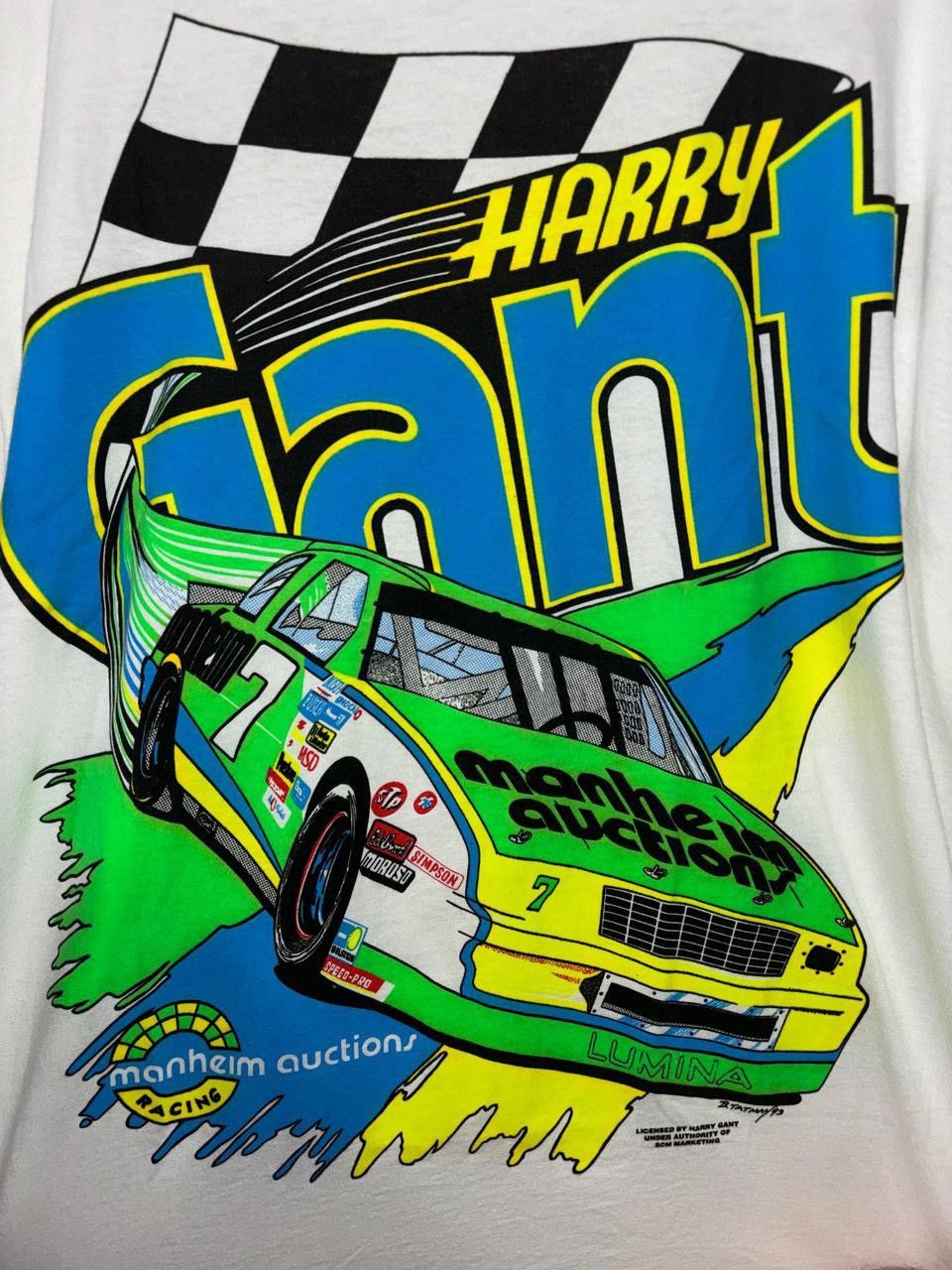 Vintage Vintage Harry Grant 90’s 90s nascar racing tee Size US XL / EU 56 / 4 - 5 Thumbnail