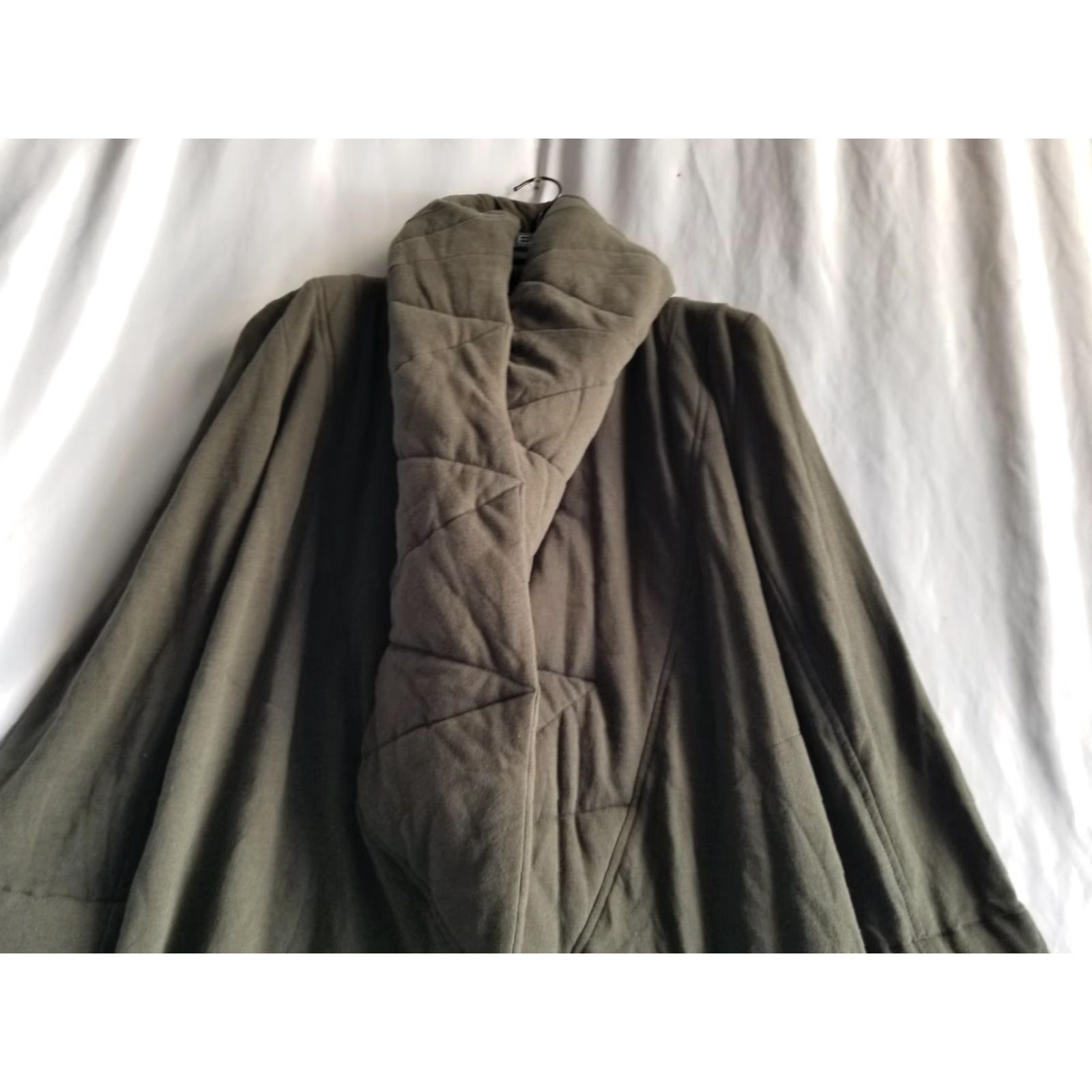 Young Fabulous & Broke Young Fabulous & Broke Green OpenFront Cardigan Sweatshirt Army M/L Women Size M / US 6-8 / IT 42-44 - 4 Thumbnail