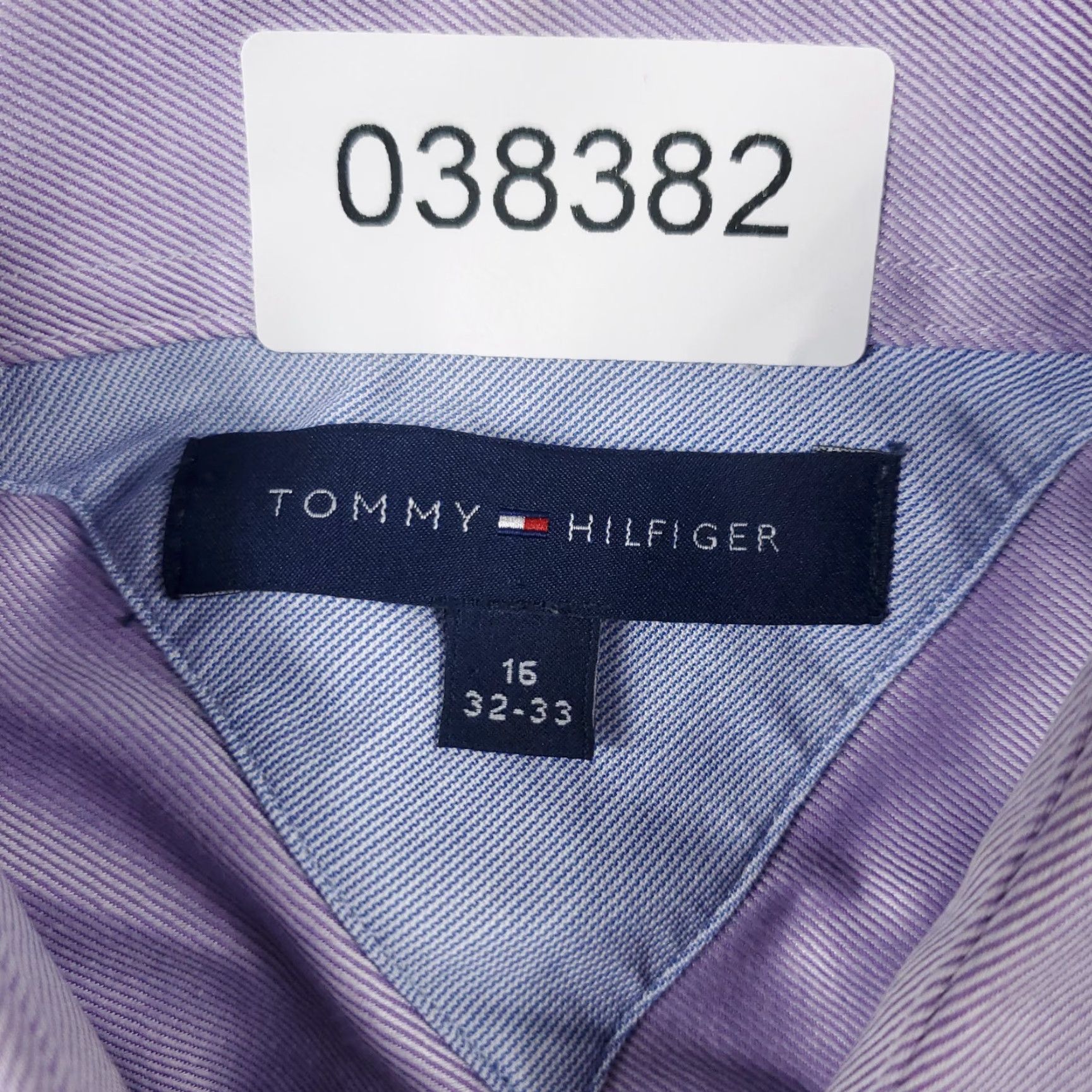 Tommy Hilfiger Tommy Hilfiger Shirt Mens 16 Purple Dress Button Up Long Sleeve Shirt Adult Medium Purple Dress Shirt Classic Modern Preppy Wedding Workwear Mens Size 42R - 8 Thumbnail