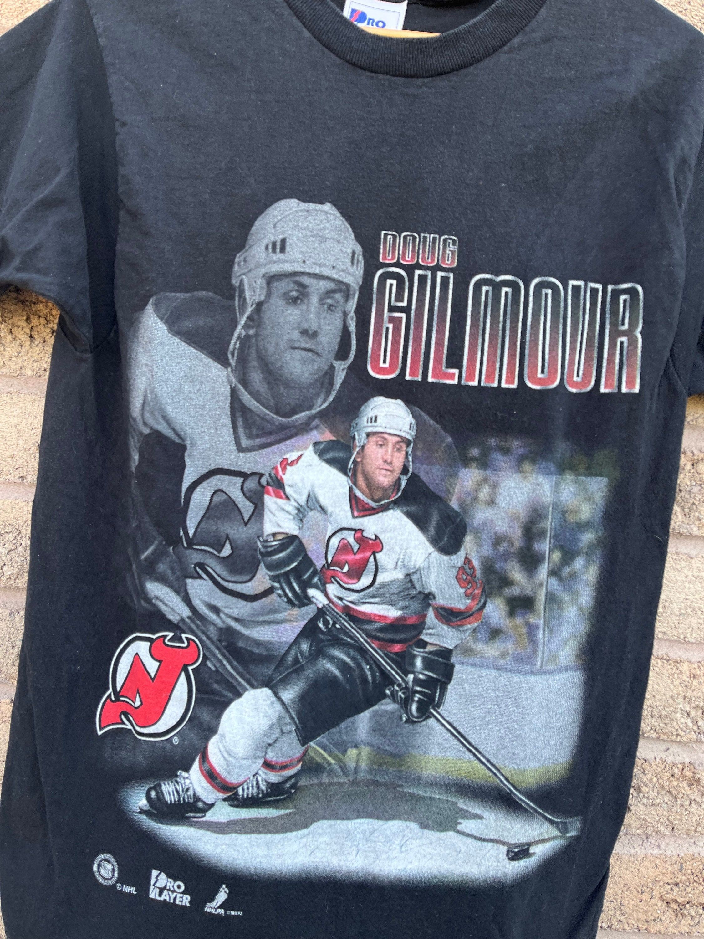 Pro Player vintage Doug Gilmour New Jersey Devils NHL T-shirt Size US M / EU 48-50 / 2 - 2 Thumbnail