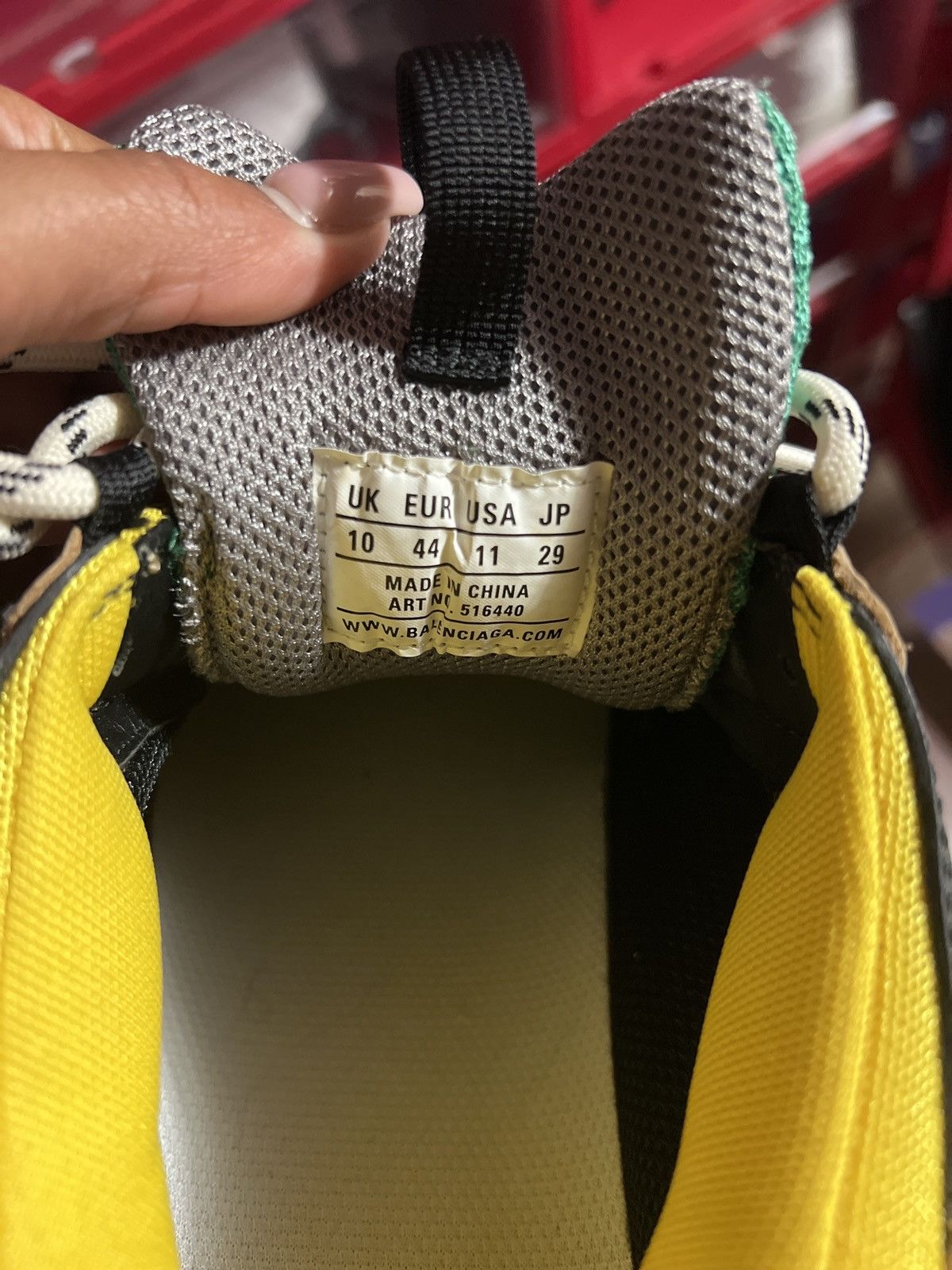 Balenciaga Balenciaga Triple S Sneaker ‘Green Yellow’ Size US 11 / EU 44 - 8 Thumbnail