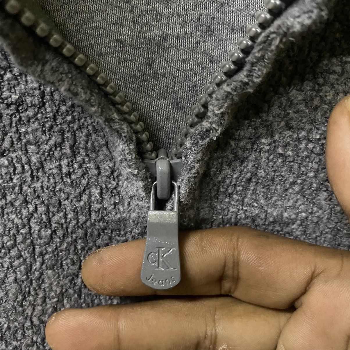 Calvin Klein Fleece sweater Calvin clean small logo Size M / US 6-8 / IT 42-44 - 4 Thumbnail
