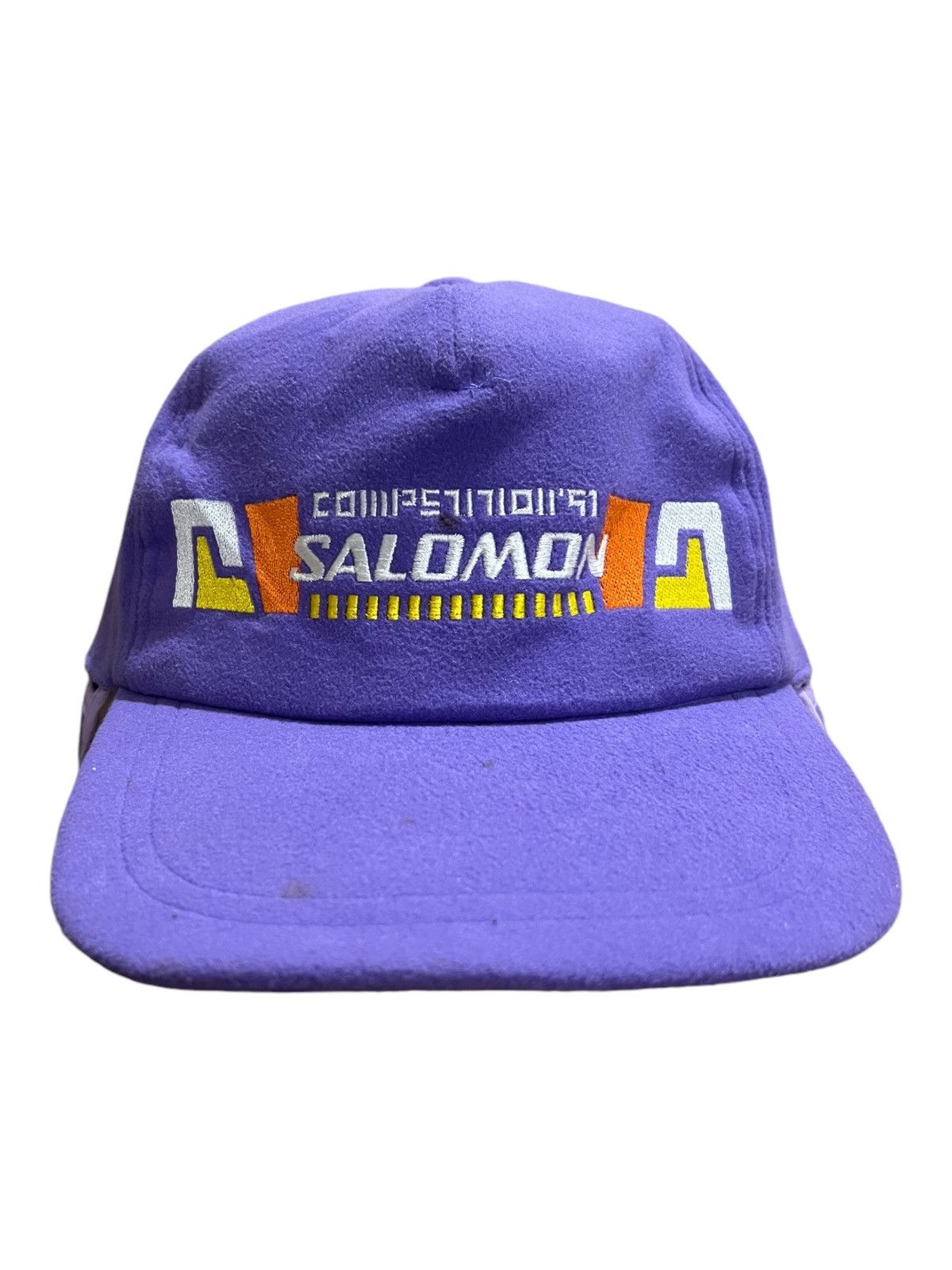 Salomon Vintage 1991 Salomon Competition Ear Flap Warmer Cap Hat Size ONE SIZE - 2 Thumbnail