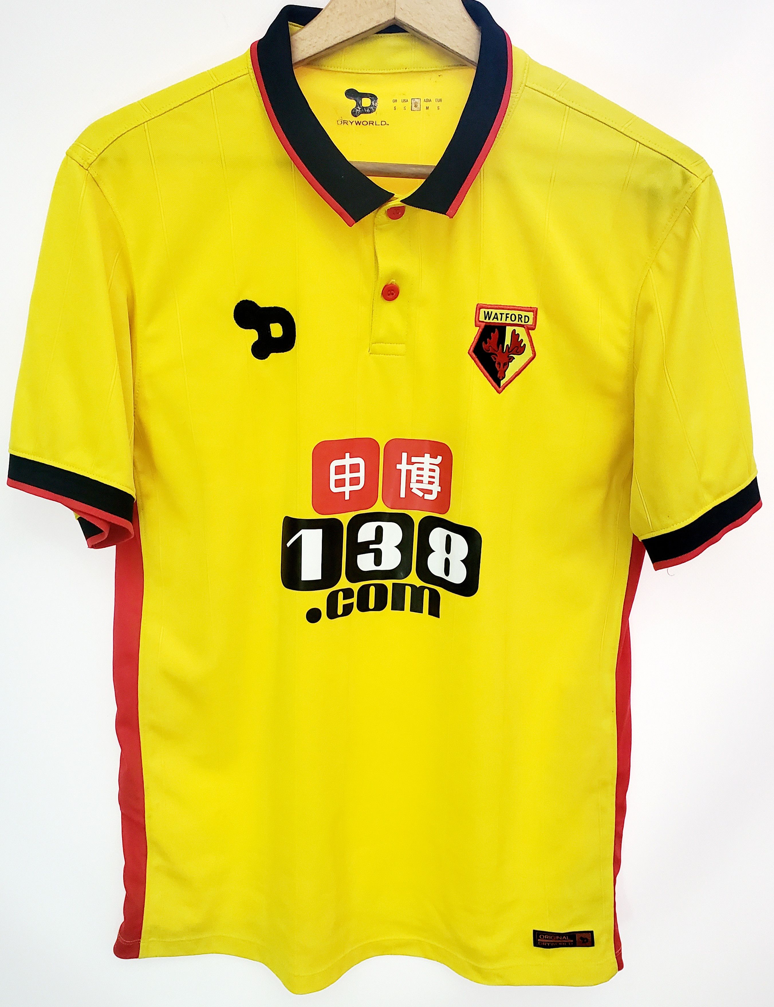 Other 2016-17 Watford Home soccer jersey size S Size US S / EU 44-46 / 1 - 1 Thumbnail