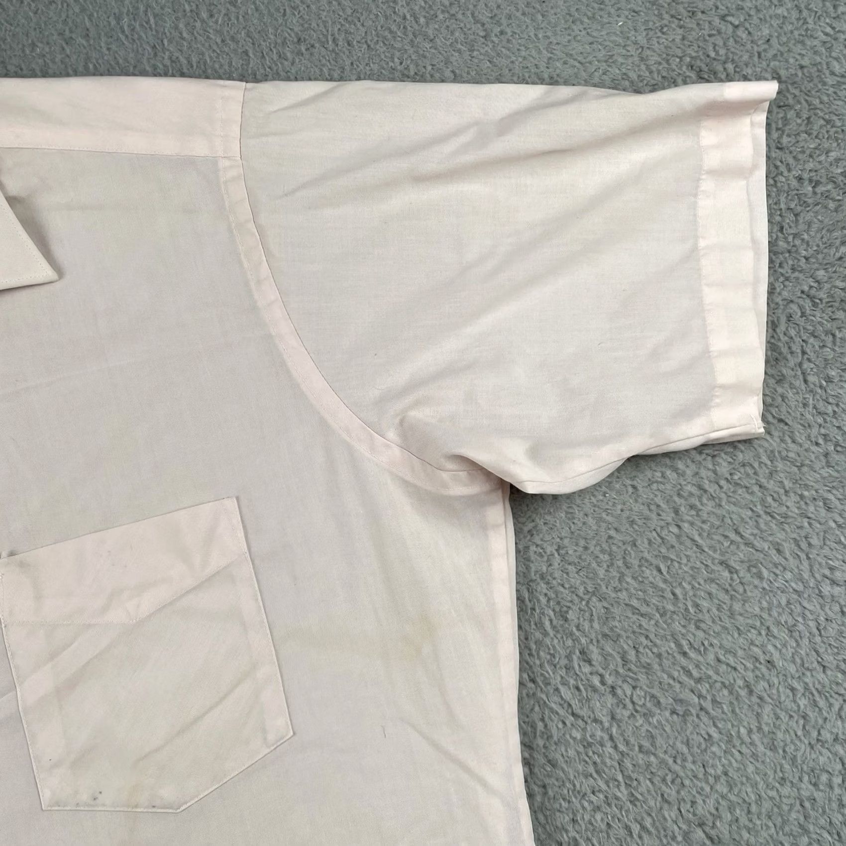 Vintage VINTAGE Wentworth Button-Up Pocket Shirt Mens XL Ivory 80s Lightweight Christmas Cowboy 80s? Size US XL / EU 56 / 4 - 6 Thumbnail