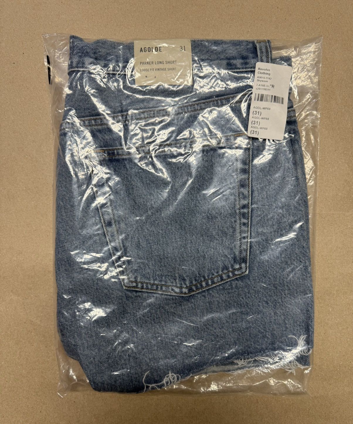 REVOLVE REVOLVE Parker Long Short Agolde in SKYWAVE Sz 31 NEW! Size 31" - 4 Thumbnail
