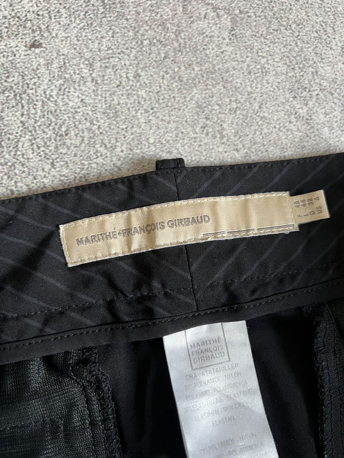 Marithe + Francois Girbaud Marithe + Francois Girbaud Women’s Black Pants Classic Sz 44 Size 30" / US 8 / IT 44 - 7 Thumbnail