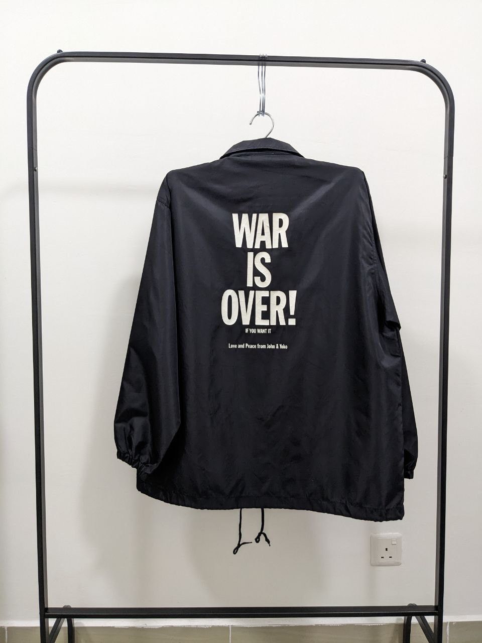 Vintage VINTAGE COACH JACKET WAR IS OVER BY JOHN LENNON MUSEUM Size US L / EU 52-54 / 3 - 1 Thumbnail