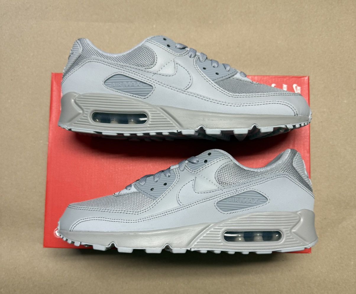 Nike Nike Air Max 90 Triple Gray Mens size 6 running shoes NEW! Size US 6 / EU 39 - 1 Thumbnail