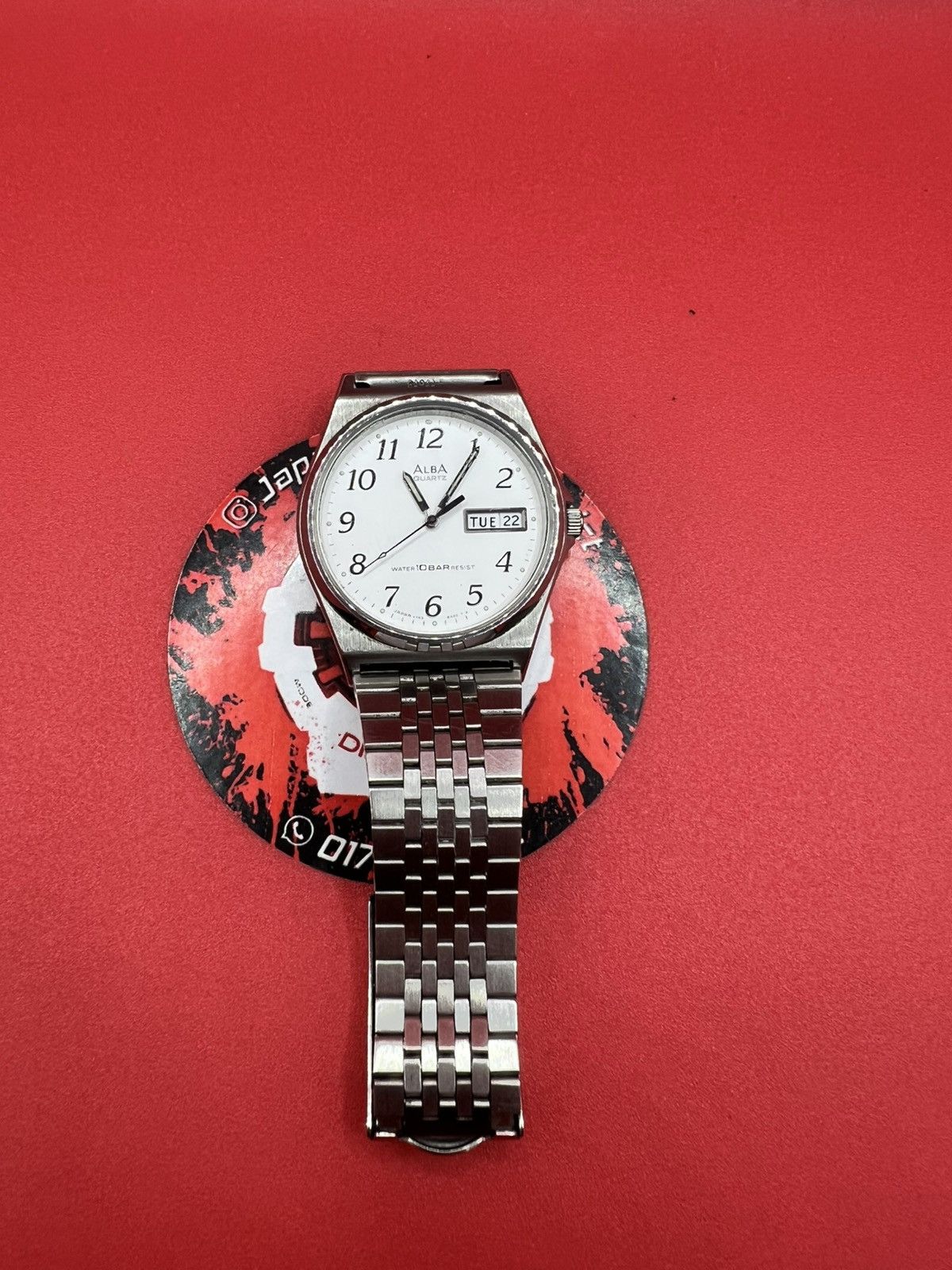 ALBA × Vintage Seiko alba quarz w041-5030 digital watch | Grailed