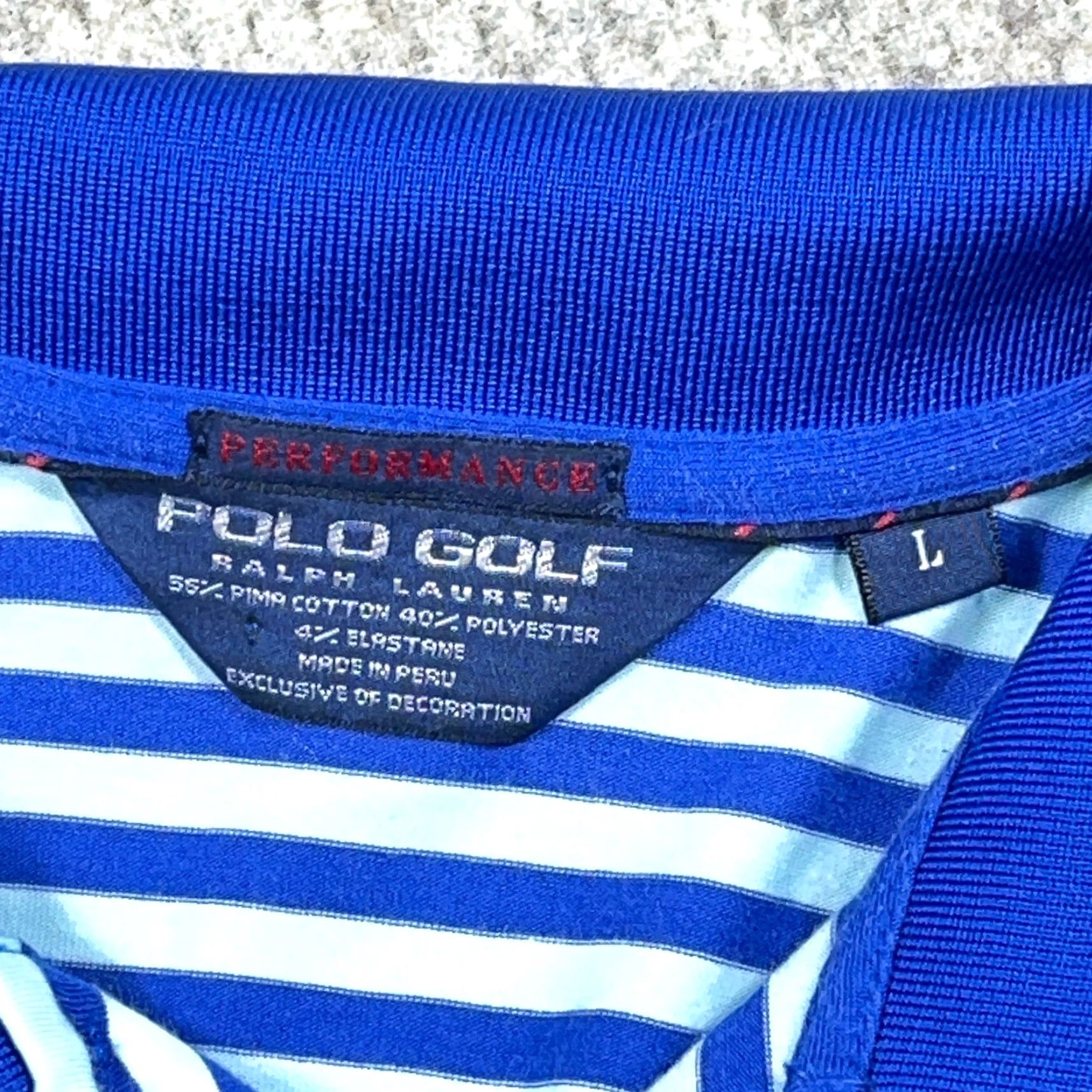 Ralph Lauren Ralph Lauren Polo Golf Polo Shirt Men Large Blue Performance Golf Classic Colorful Modern Sports Polo Shirt Mens L Blue Size US L / EU 52-54 / 3 - 3 Thumbnail