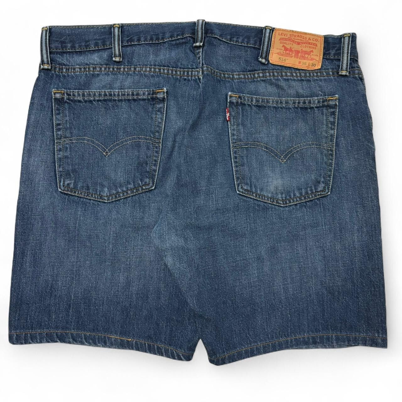 Levi's Vintage Style Levi's 514 Faded Blue Denim Jorts Shorts Size US 39 - 7 Thumbnail