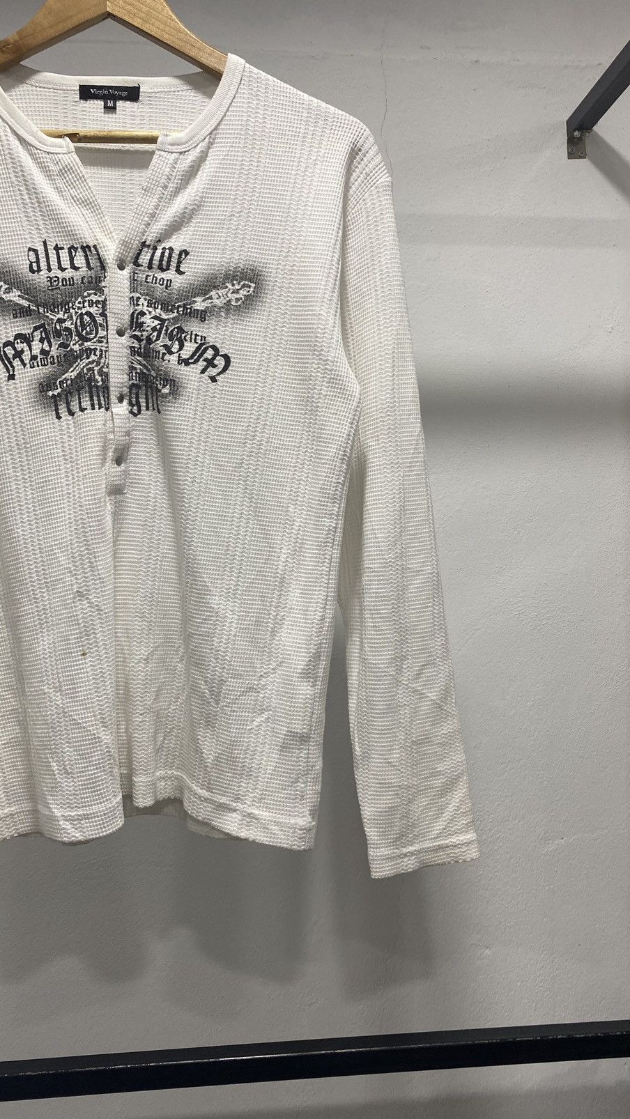 Hysteric Glamour × Japanese Brand 💥FINAL DROP💥Virgin Voyage Punk Lgb Knit Ls Shirt Size US M / EU 48-50 / 2 - 3 Thumbnail