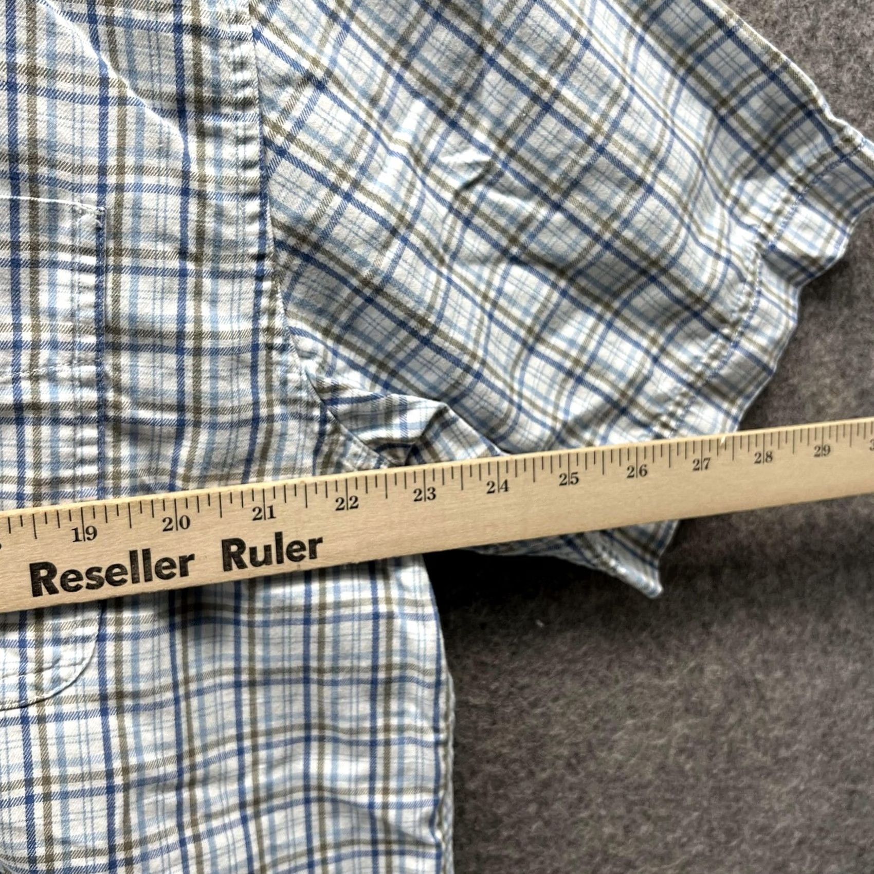 Eddie Bauer VINTAGE Eddie Bauer Shirt Men Large White Grey Button Down Relaxed Plaid Glen Check Shirt Ladies? Size US L / EU 52-54 / 3 - 3 Thumbnail