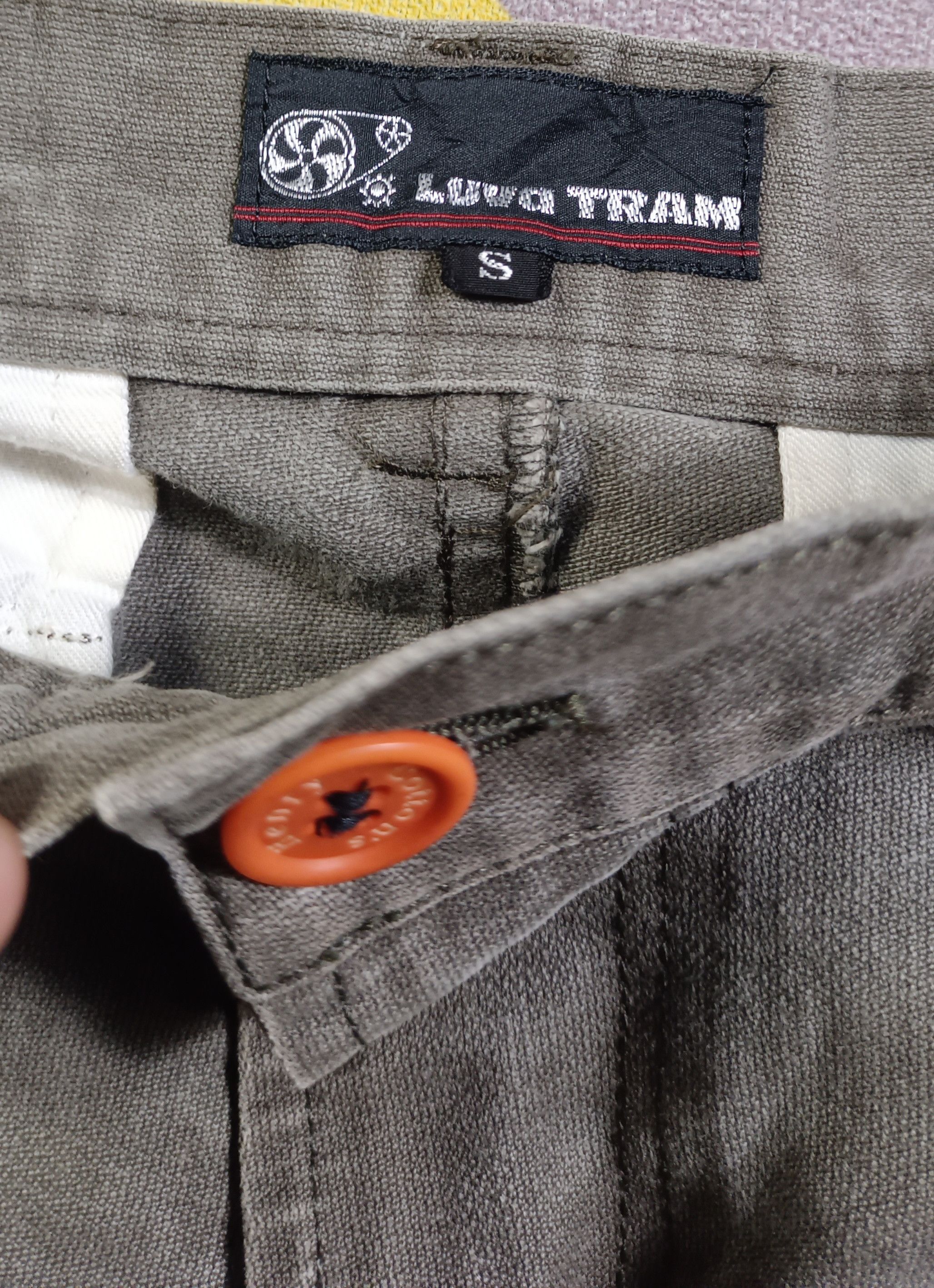 14th Addiction × Henry Cotton's × KMRii Vintage🔥Henry Cottons "Luva Tram"Tactical Multi Pocket Size US 31 - 9 Thumbnail