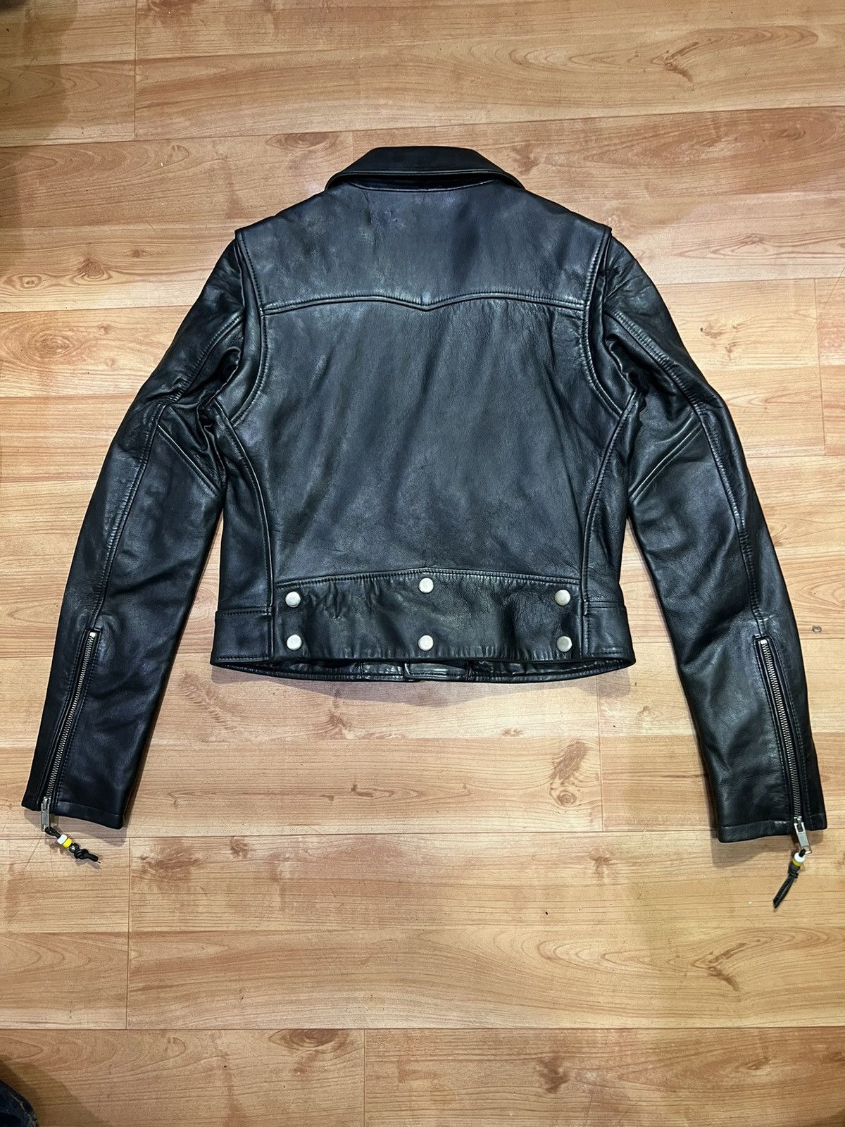 Blk Dnm BLK DNM LEATHER JACKET 1 BLACK Size S / US 4 / IT 40 - 5 Thumbnail
