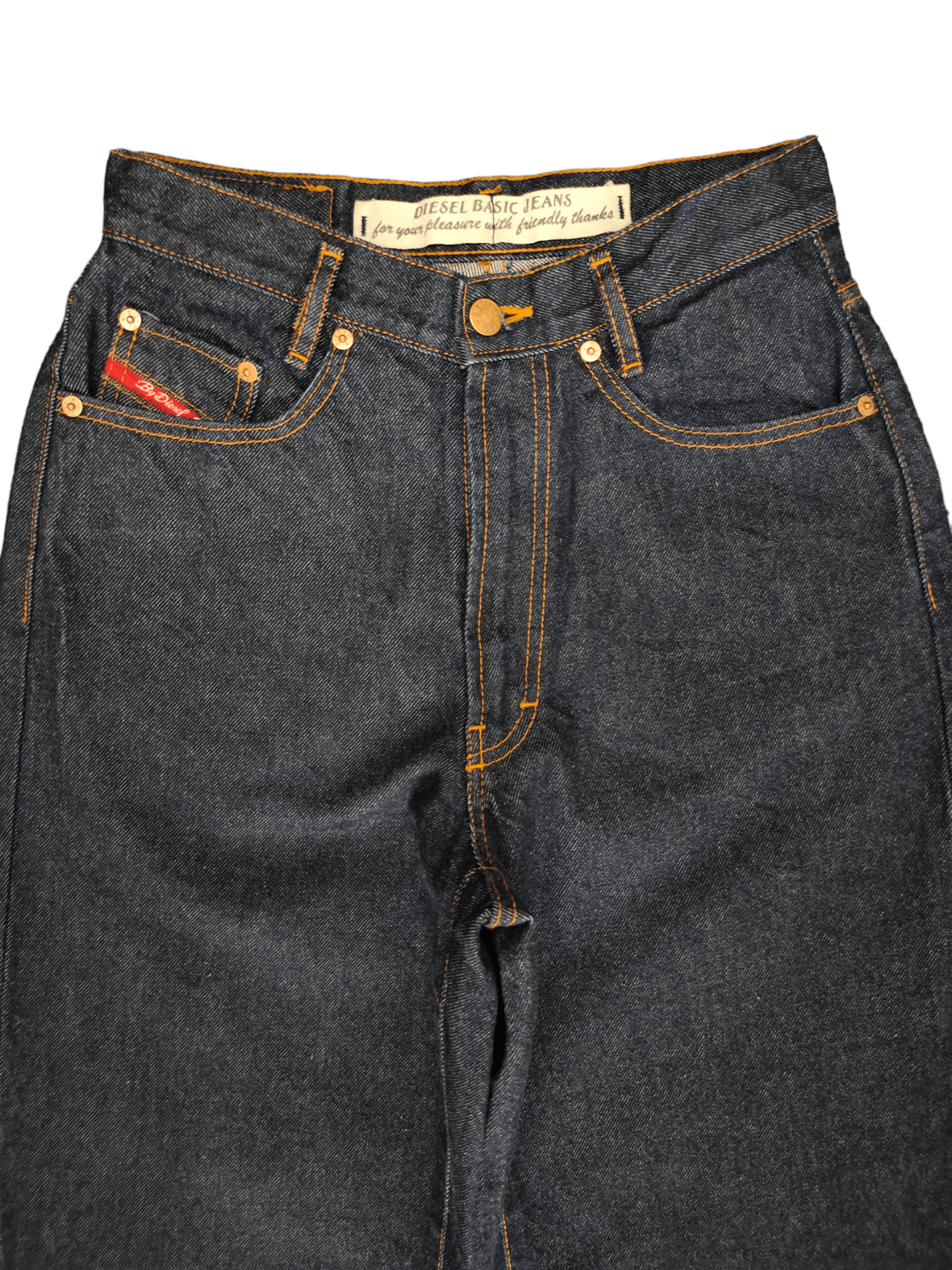 Diesel Vintage Diesel Denim Jeans High Rise Y2k Streetwear Size US 27 - 10 Thumbnail