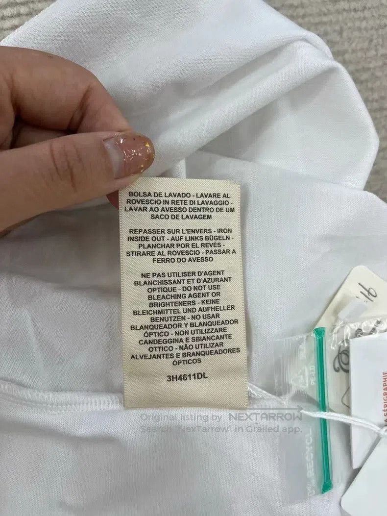 Hermes Hermes White short-sleeve T-shirt Size XS / US 0-2 / IT 36-38 - 6 Thumbnail