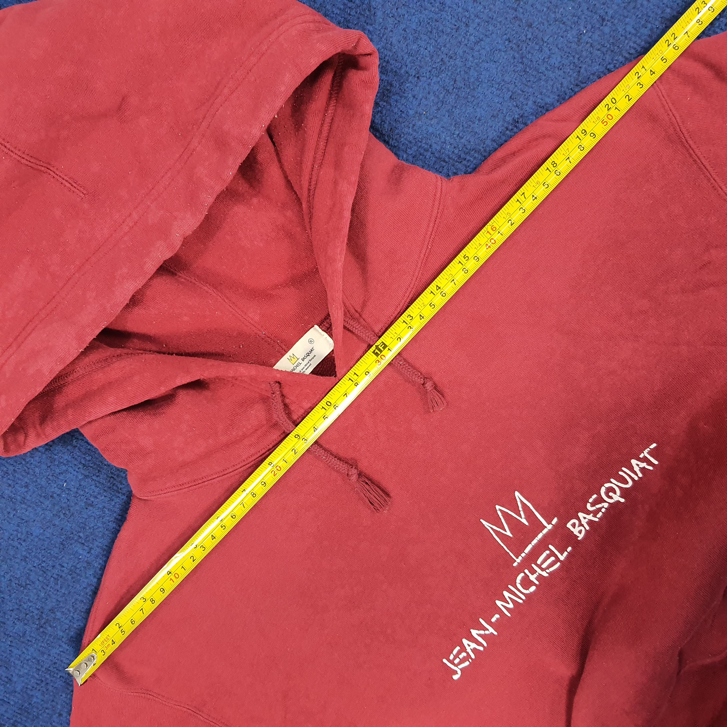 Jean-Michel Basquiat × Vintage Vintage Jean Michel Basquiat Streetwear Designer Hoodie Size US XL / EU 56 / 4 - 12 Thumbnail