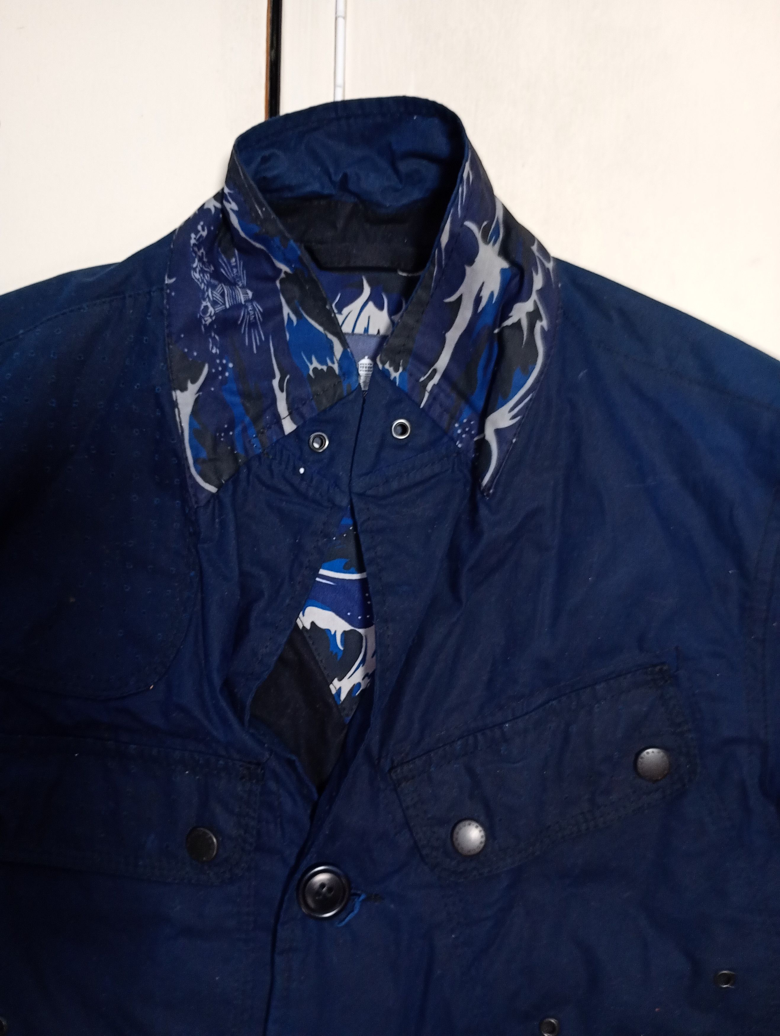 Barbour Barbour White Mountaineering Wax Lapel Jacket Size US S / EU 44-46 / 1 - 9 Thumbnail