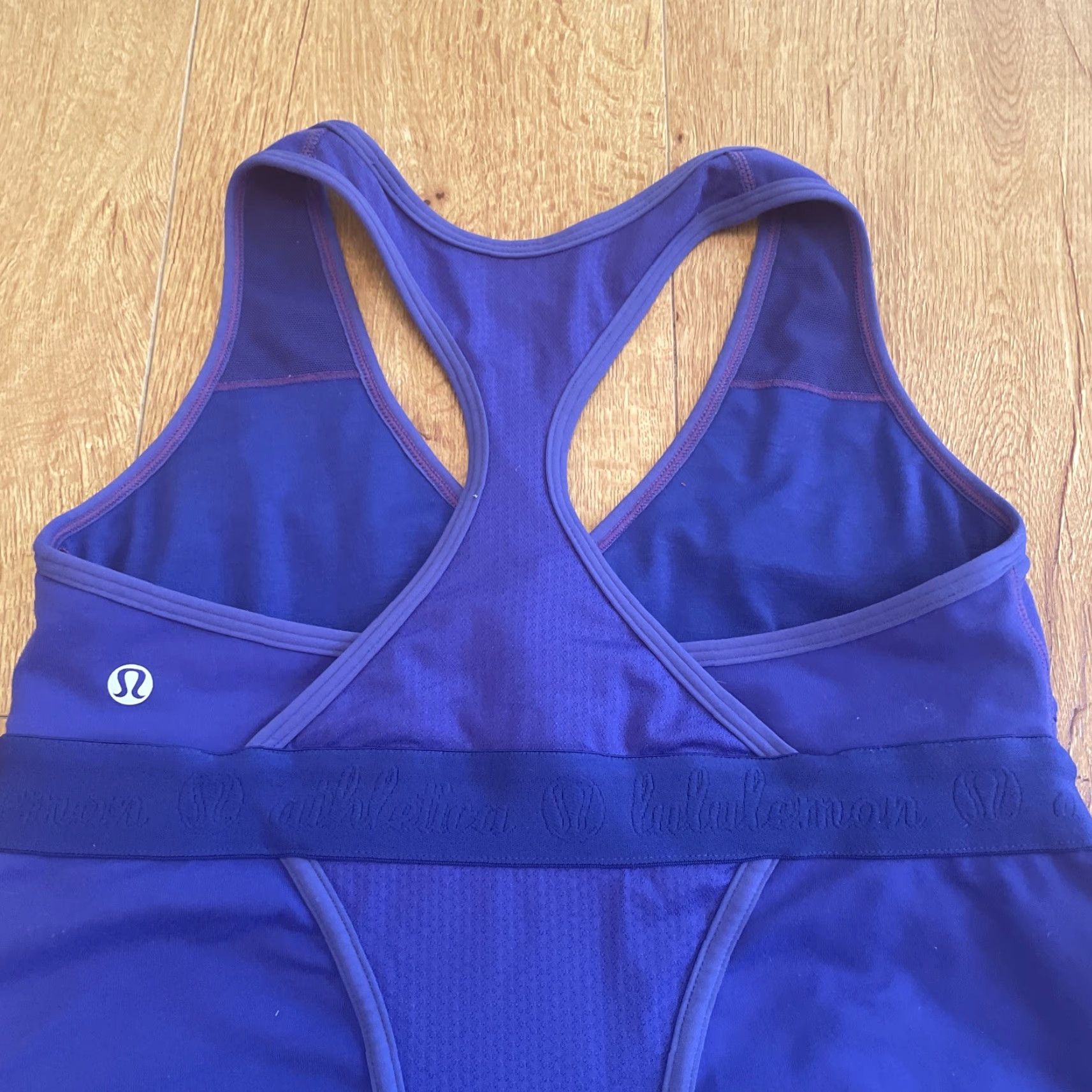 Lululemon Lululemon All Out Purple Tank Top 8 Racerback Adjustable Chest Strap Women Tank Shirt Top Activewear Size M / US 6-8 / IT 42-44 - 7 Thumbnail