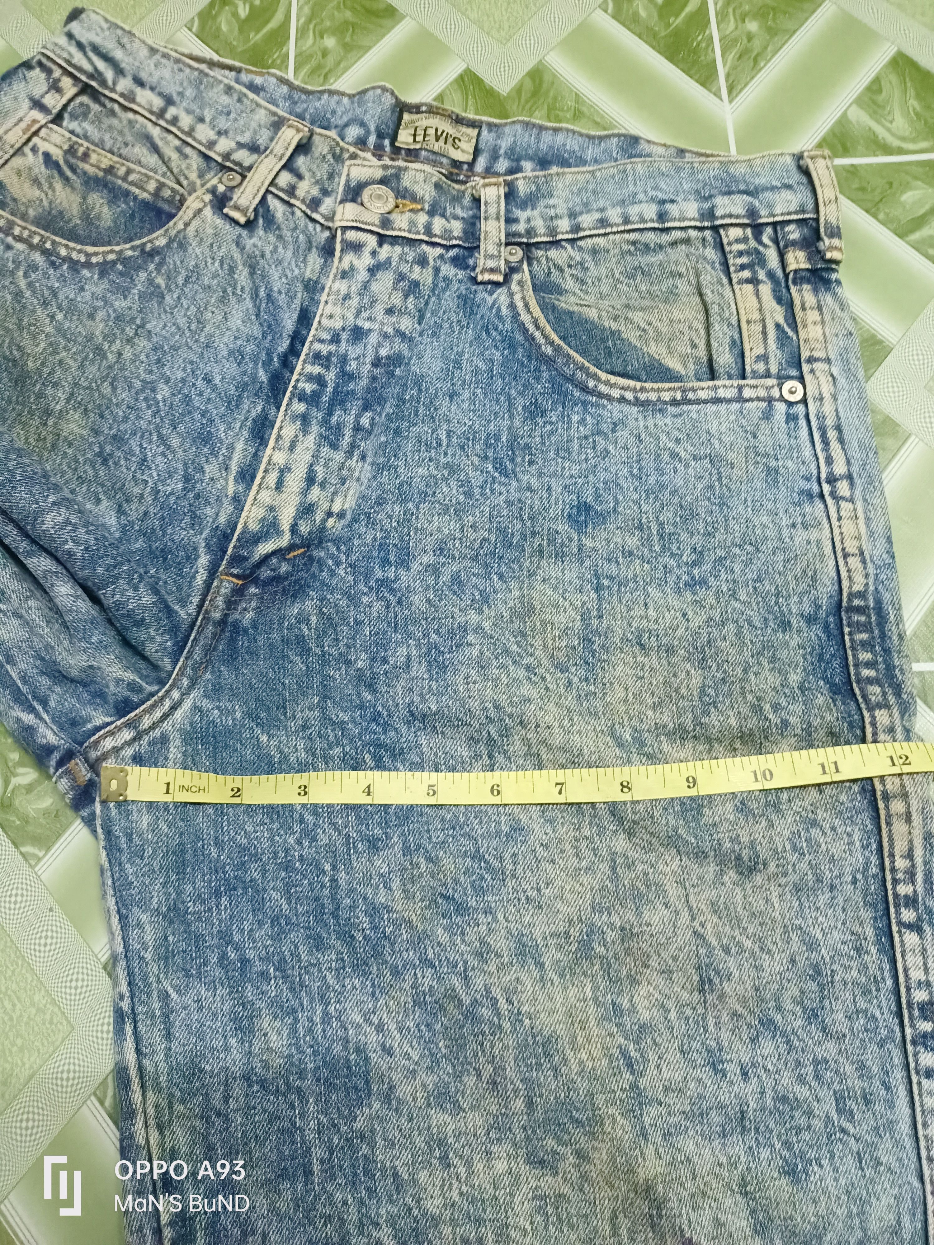 Levi's Vintage Clothing Distressed Levi's Acid Wash Size US 33 - 20 Thumbnail