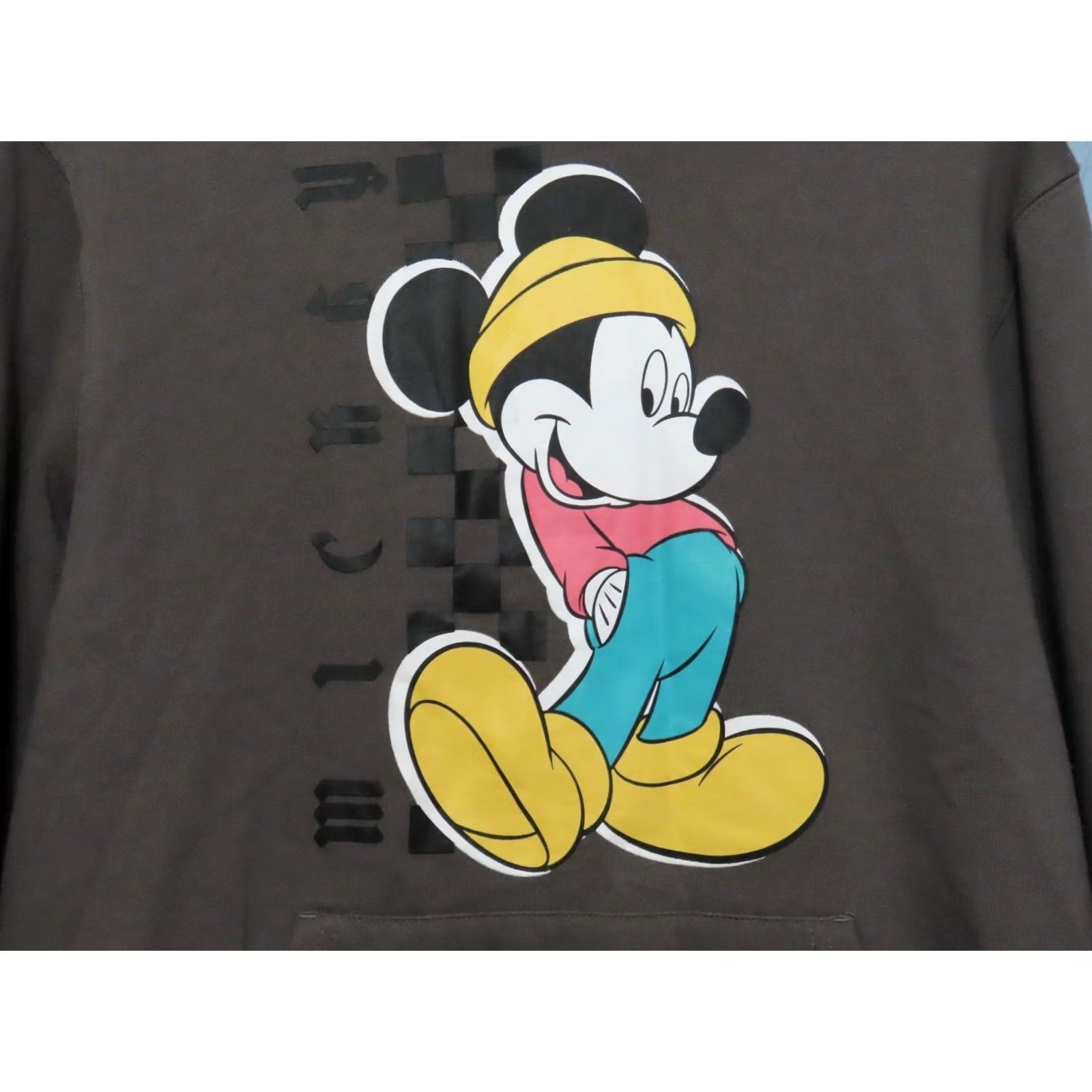 Disney Disney Men's Hoodie Dark Gray Mickey Mouse Graphic Print S Pullover Fleece Cotton Blend Regular Shirt? Size US S / EU 44-46 / 1 - 3 Thumbnail