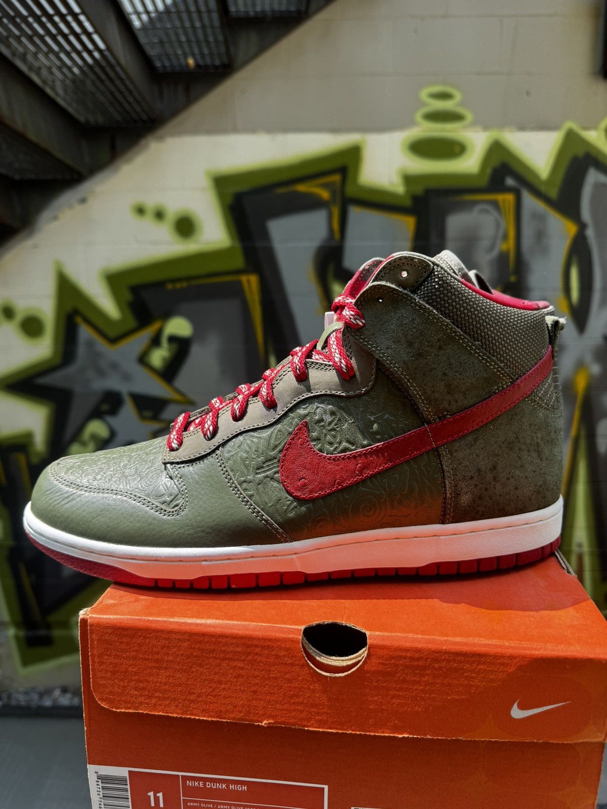 Nike × Stussy Stussy Nike dunk 2006 Size US 11 / EU 44 - 4 Thumbnail