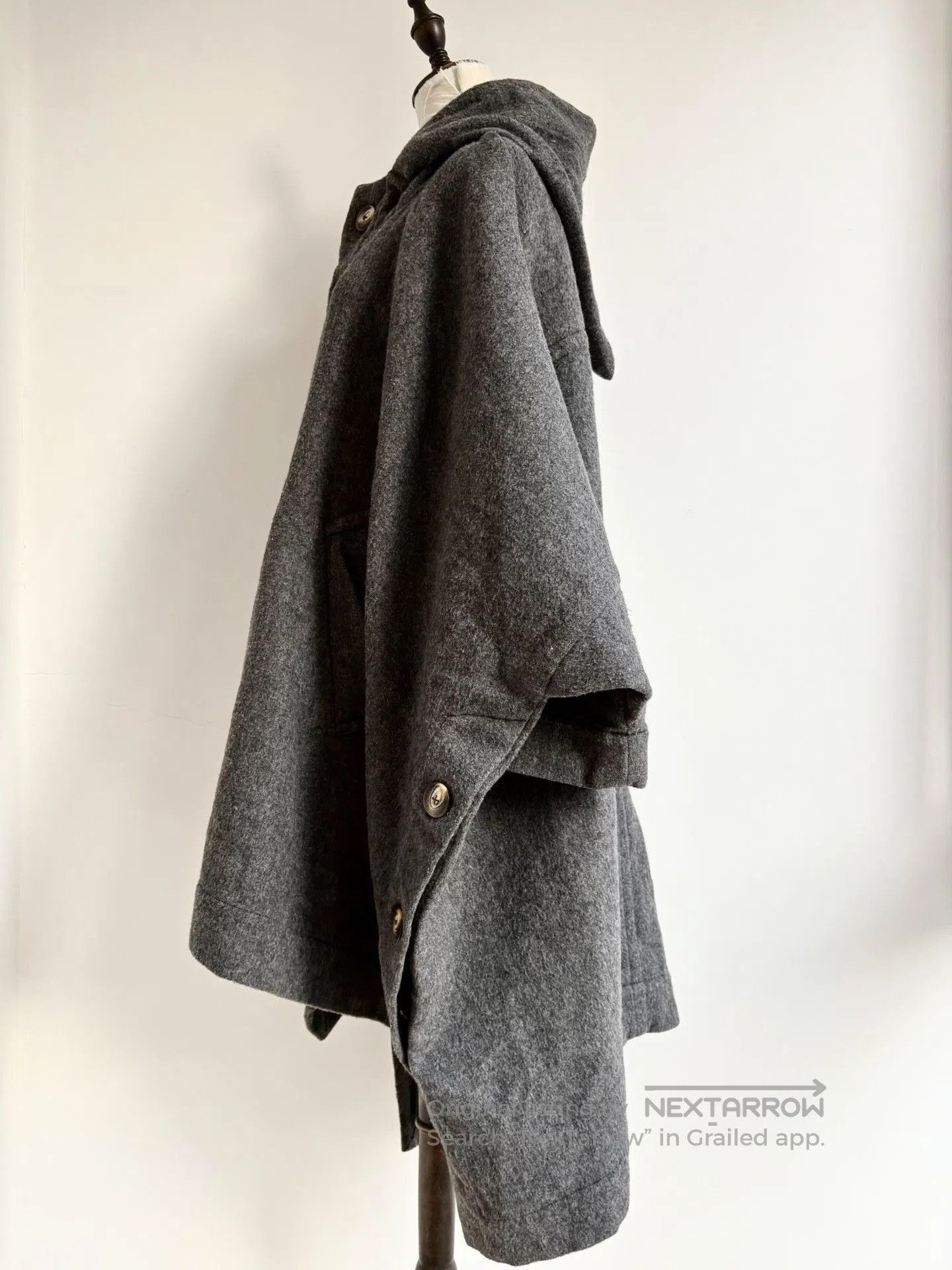 Vivienne Westwood Vivienne Westwood Vintage Gray Cape Coat. Size S / US 4 / IT 40 - 3 Thumbnail