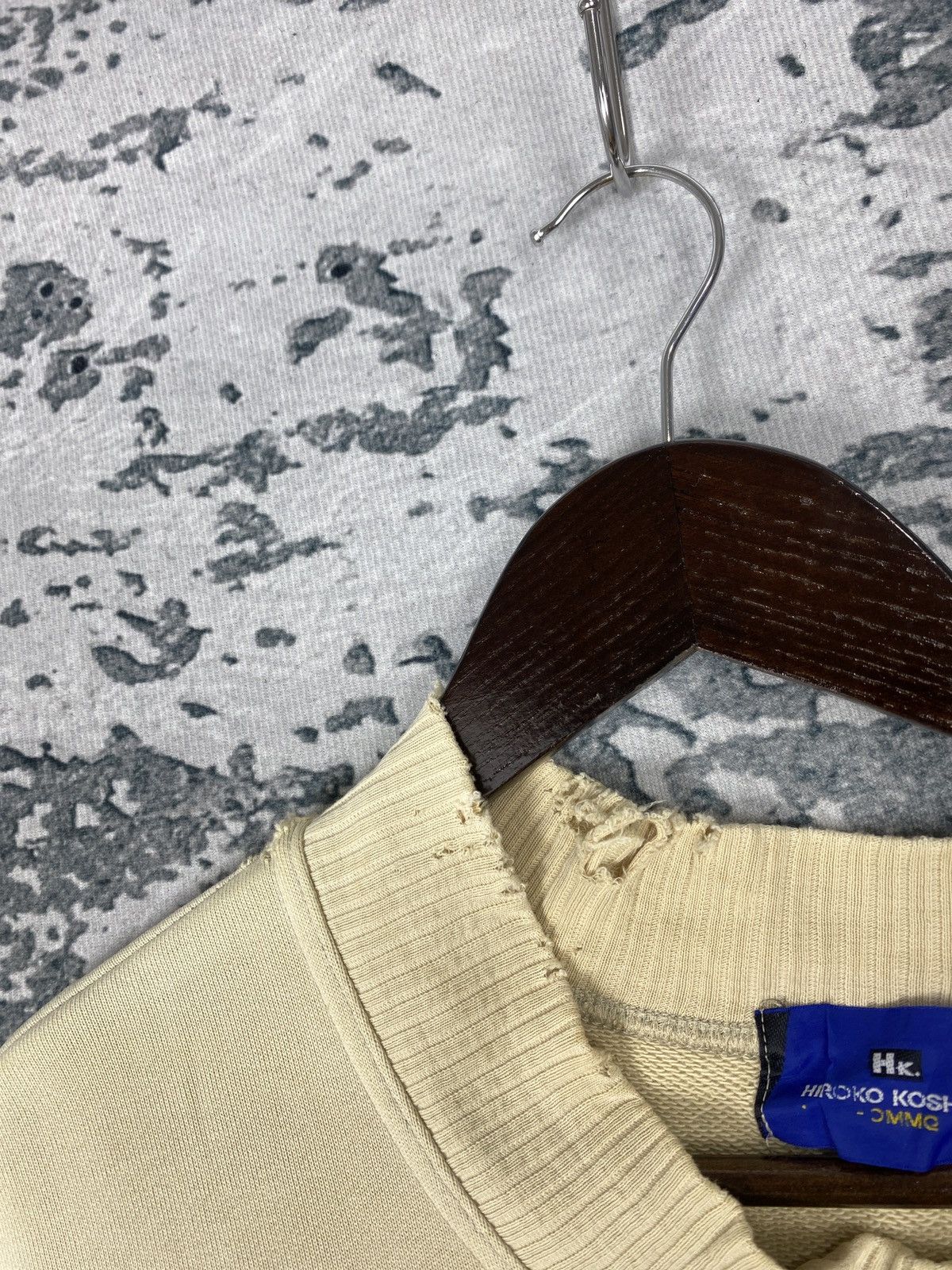 Hiroko Koshino Homme Vintage Hiroko Koshino Homme Sweatshirts Size US L / EU 52-54 / 3 - 7 Thumbnail
