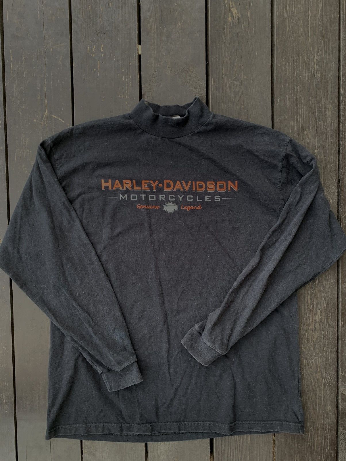 Harley Davidson Harley Davidson vintage longsleeve swag affliction drip Size US XL / EU 56 / 4 - 2 Thumbnail