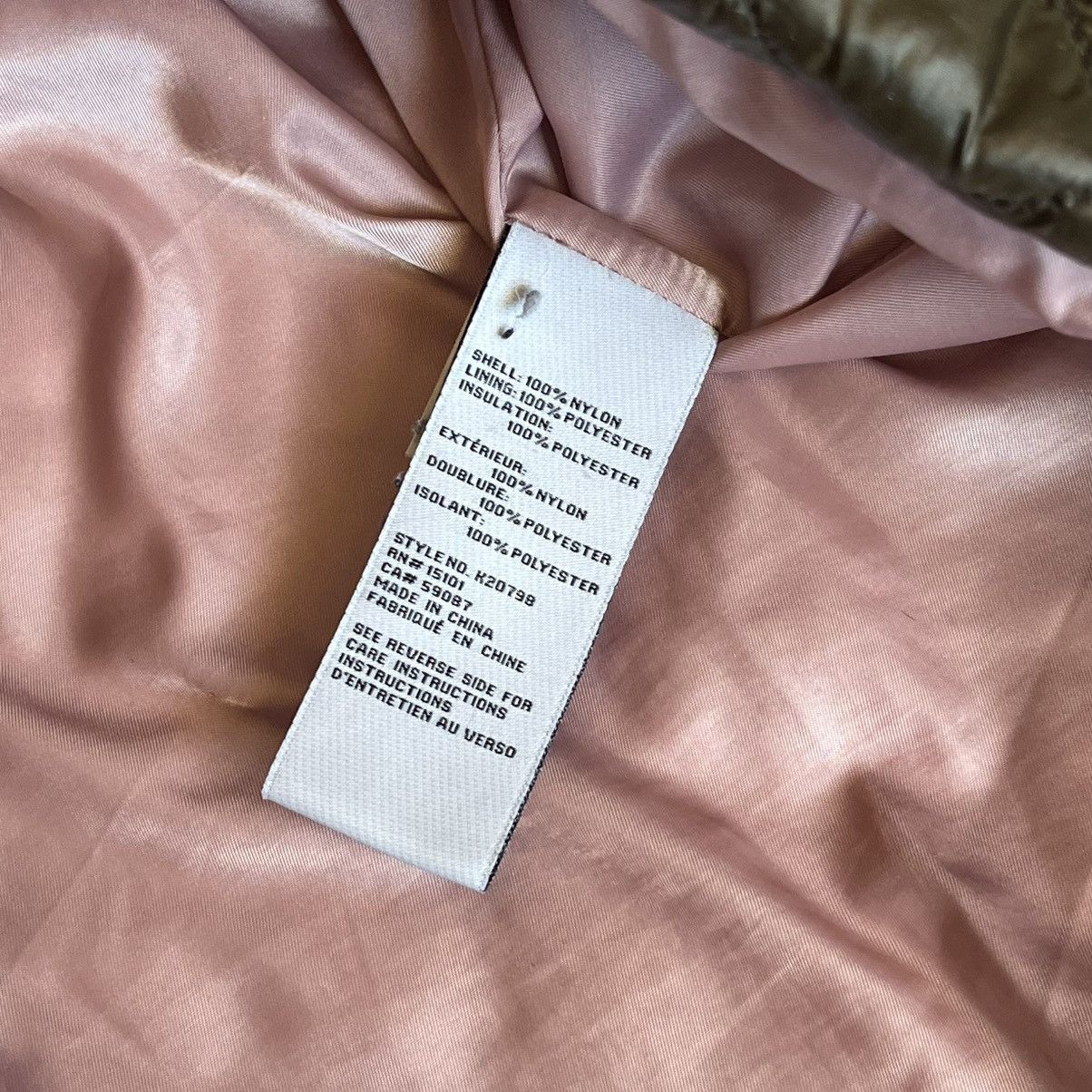 Kate Spade Kate Spade New York Women’s Hooded Quilted Anorak Coat Olive Size XL / US 12-14 / IT 48-50 - 9 Thumbnail