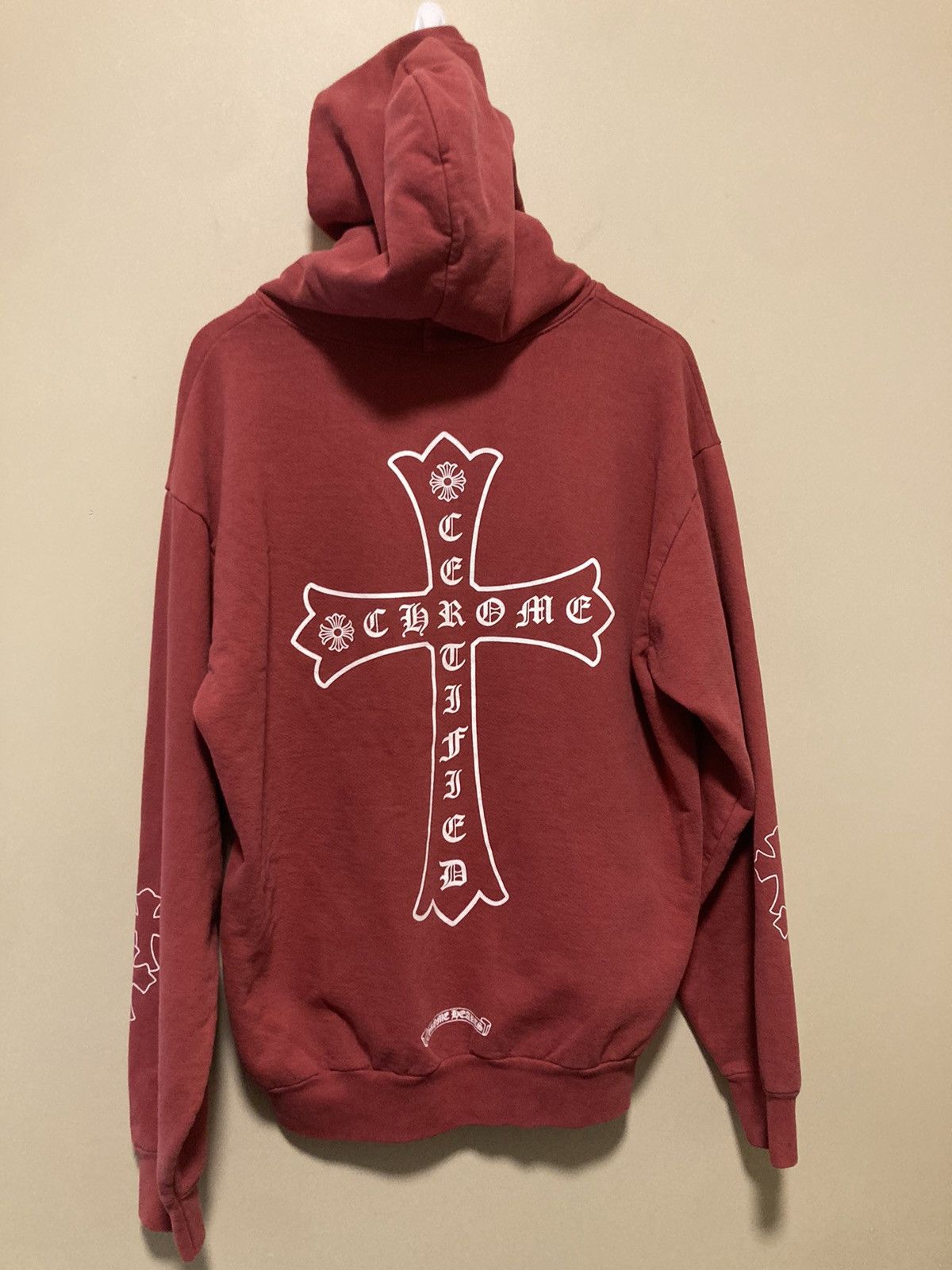 Chrome Hearts × Drake Chrome hearts x drake Miami exclusive hoodie size L red Size US L / EU 52-54 / 3 - 9 Thumbnail