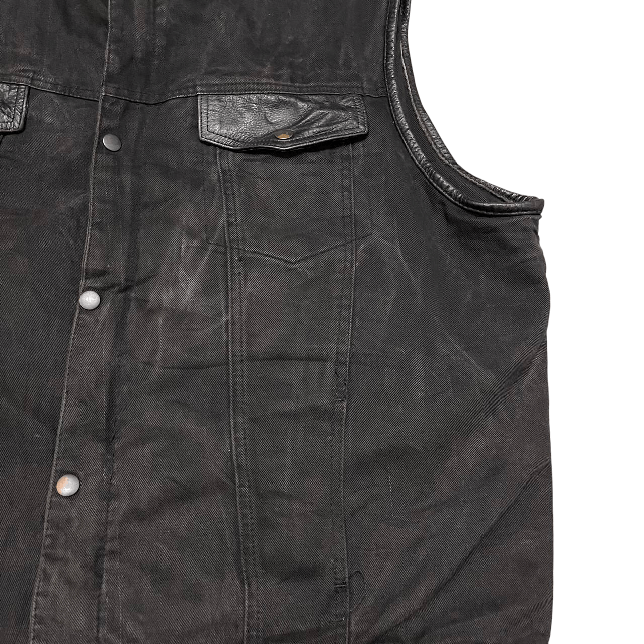 UNIK International Inc. Vintage Unik Denim Vest Rare Size US XXL / EU 58 / 5 - 4 Thumbnail