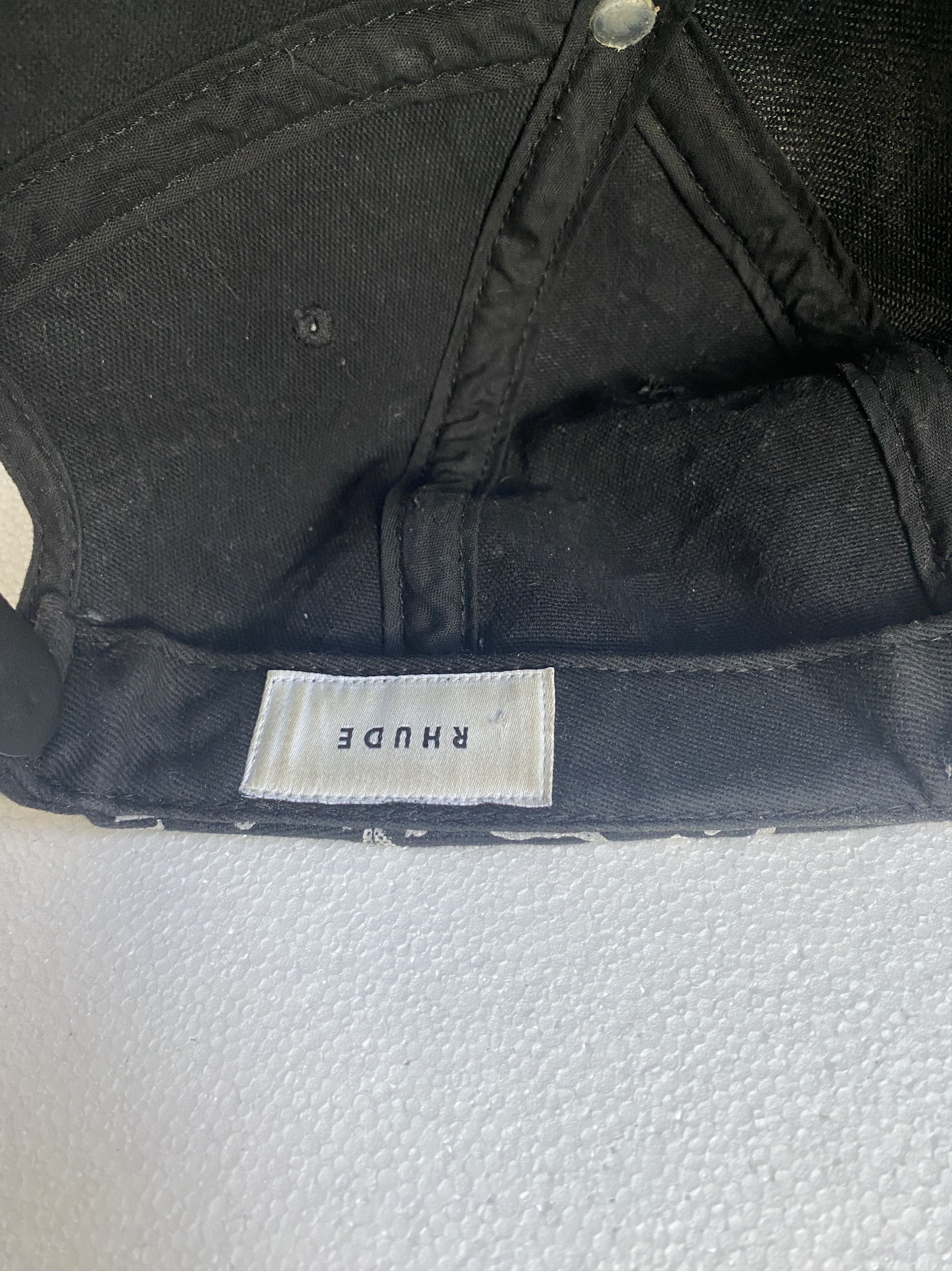 Rhude Rhude Repurposed Paisley Cap Black Size ONE SIZE - 5 Thumbnail