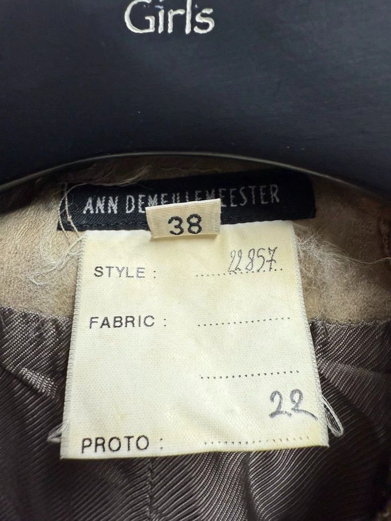 Ann Demeulemeester Ann demeulemeester horsehair erosion cat beard vest-2506 Size US M / EU 48-50 / 2 - 8 Thumbnail