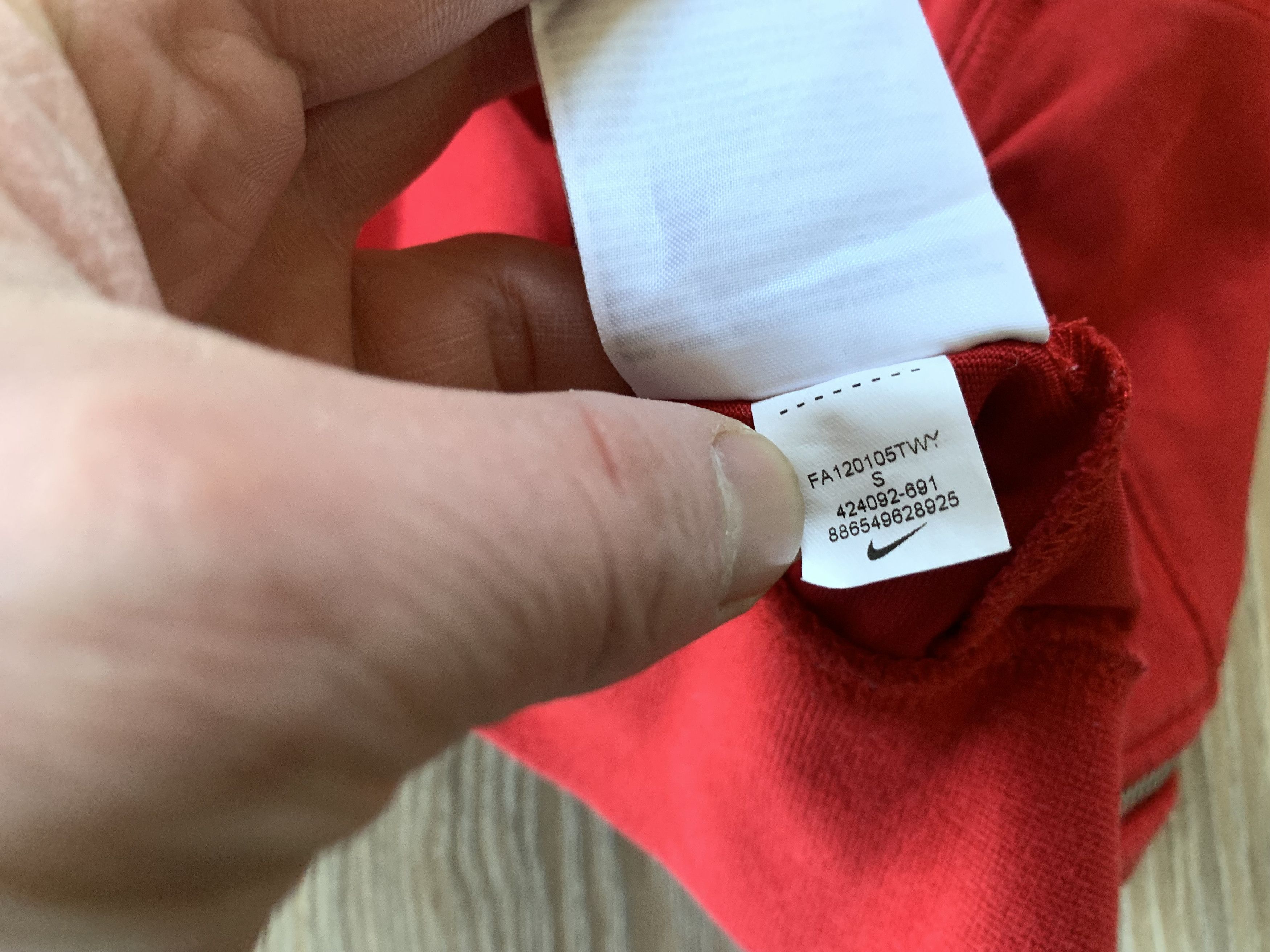Nike × Vintage Nike Womens Cotton Red Zip Hoodie Size S / US 4 / IT 40 - 7 Thumbnail