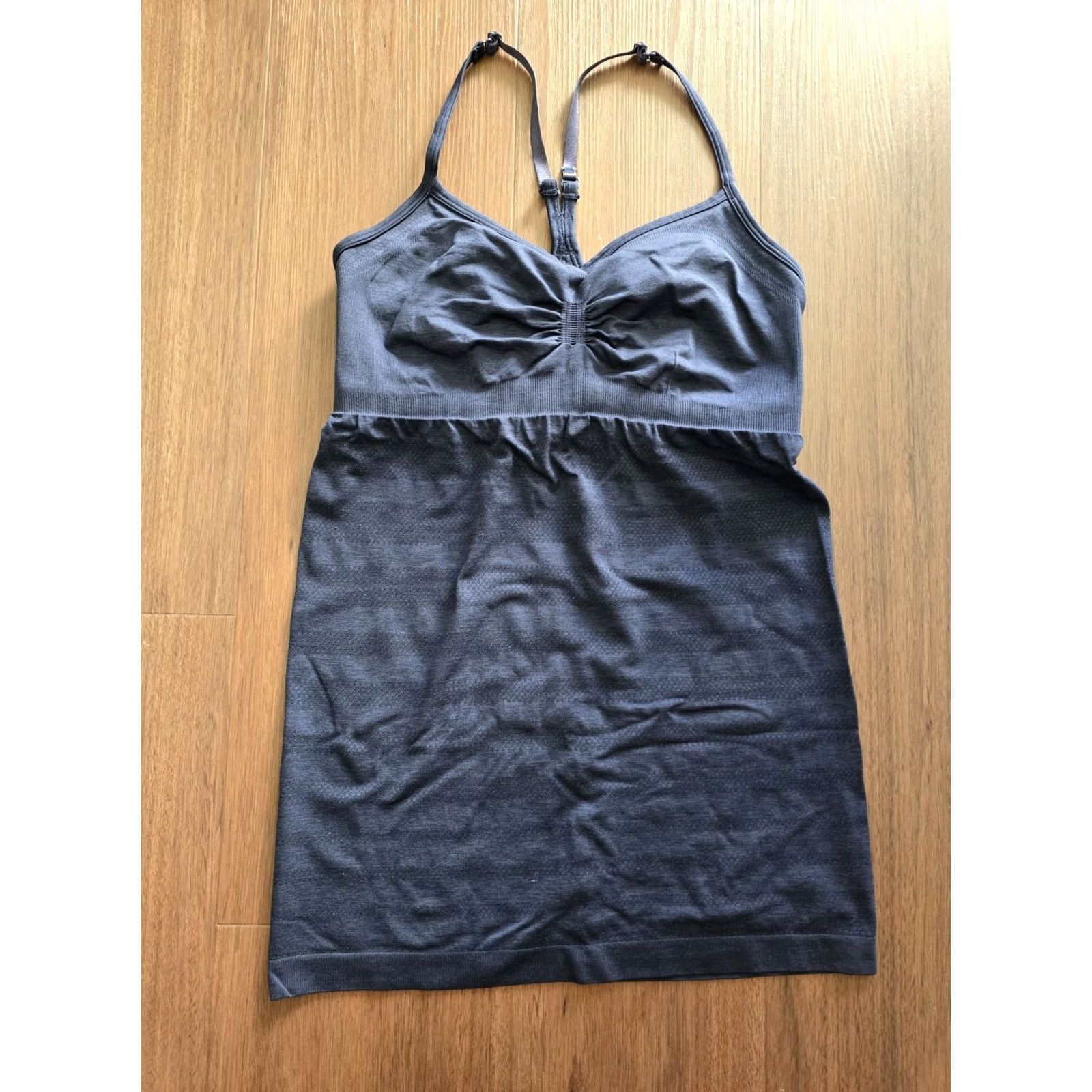 Lululemon Lululemon Tank Top Womens S Dark Navy Blue Racerback Built In Bra Workout Shirt Sleeveless Athletic Spring Summer Womens Sports Size S / US 4 / IT 40 - 3 Thumbnail