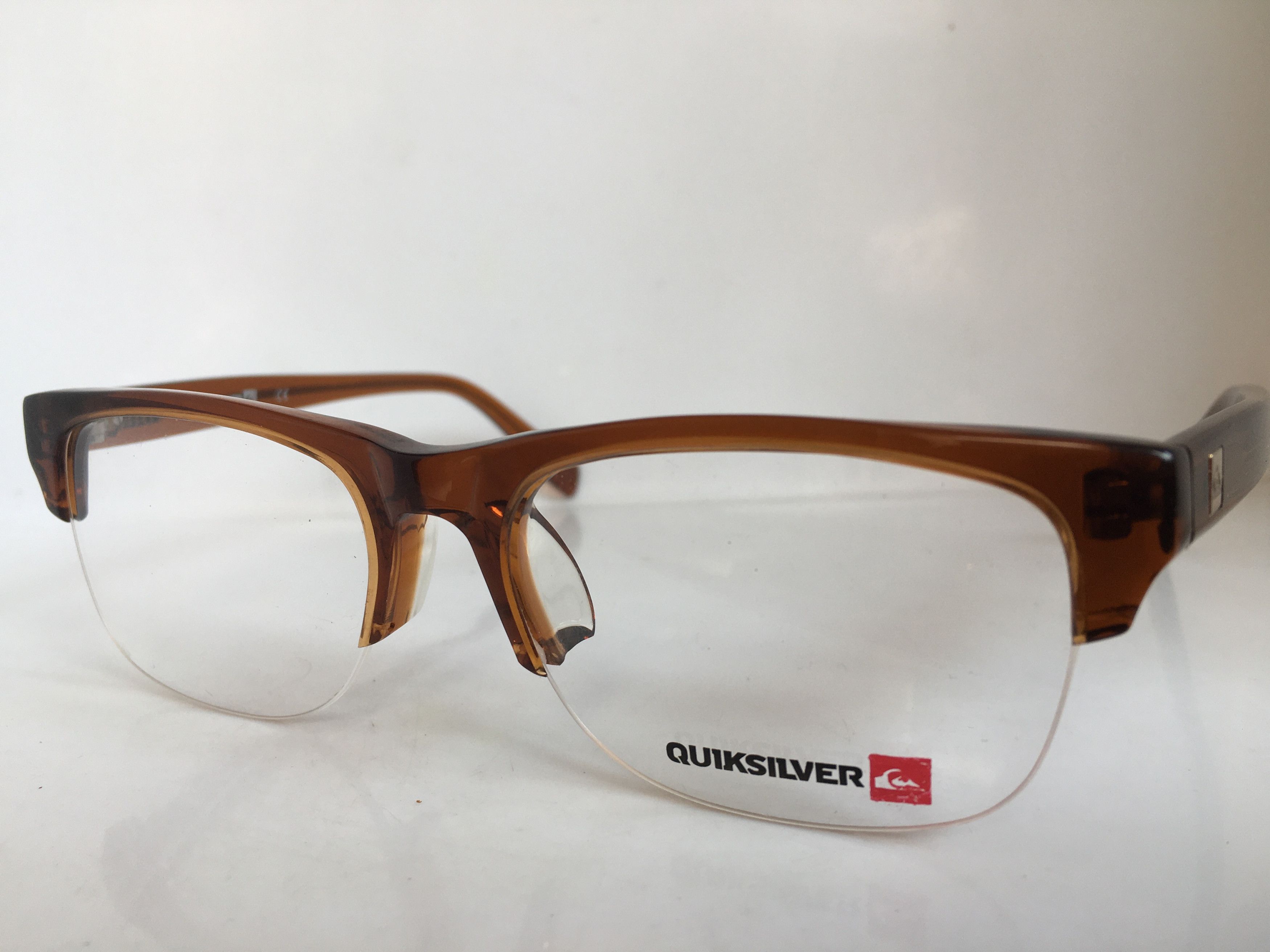 Other Quiksilver QS-A002 Malcolm X Brown Eyeglasses Frame Size ONE SIZE - 3 Thumbnail