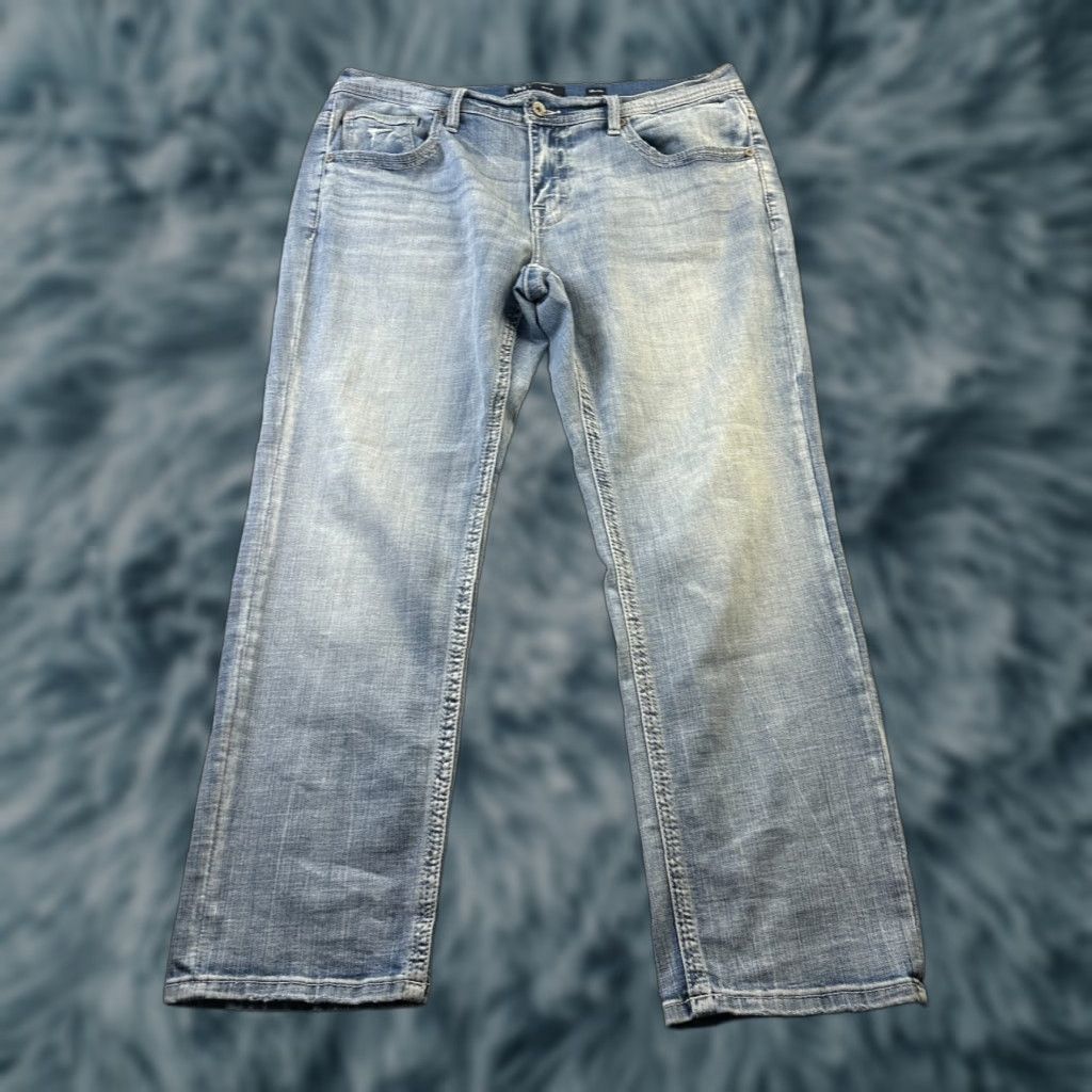 Vintage BKE Jeans Mens 36 Nolan Blue Denim Ranchwear Cowboy Rodeo Size US 36 / EU 52 - 1 Thumbnail