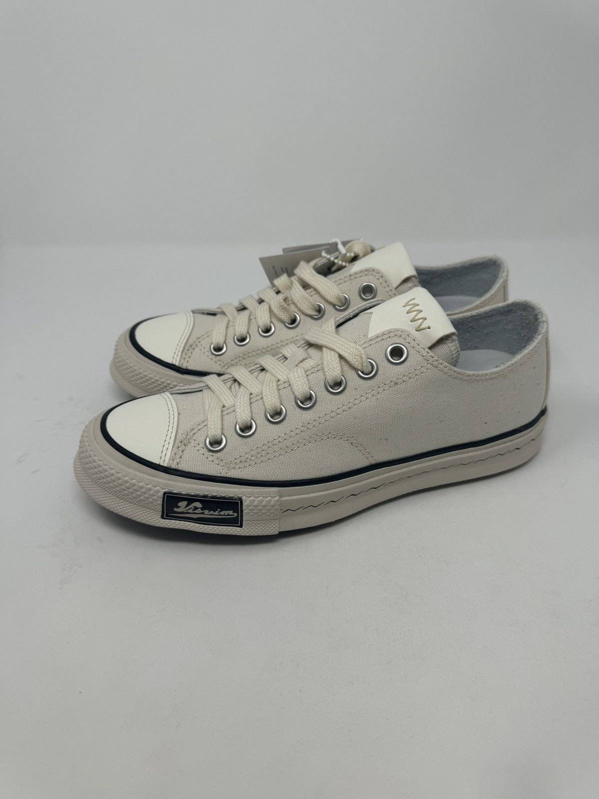 Visvim Skagway Lo Canvas W Ivory Size US 7 / IT 37 - 7 Thumbnail