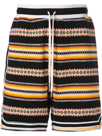 John Elliott o1mle0225 Cotton Jacquard Drawstring Short Size US 30 / EU 46 - 1 Thumbnail